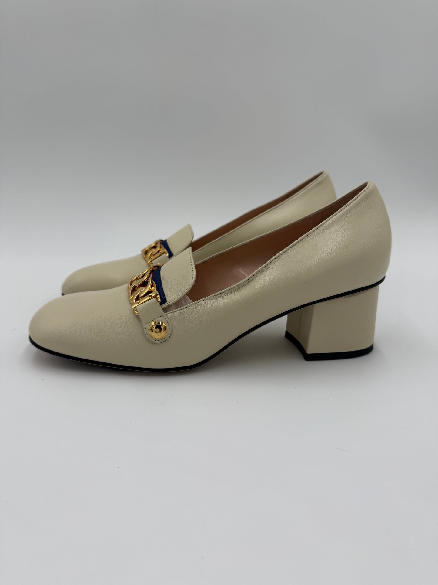 Gucci Mocassini Décolleté Sylvie Ecru
