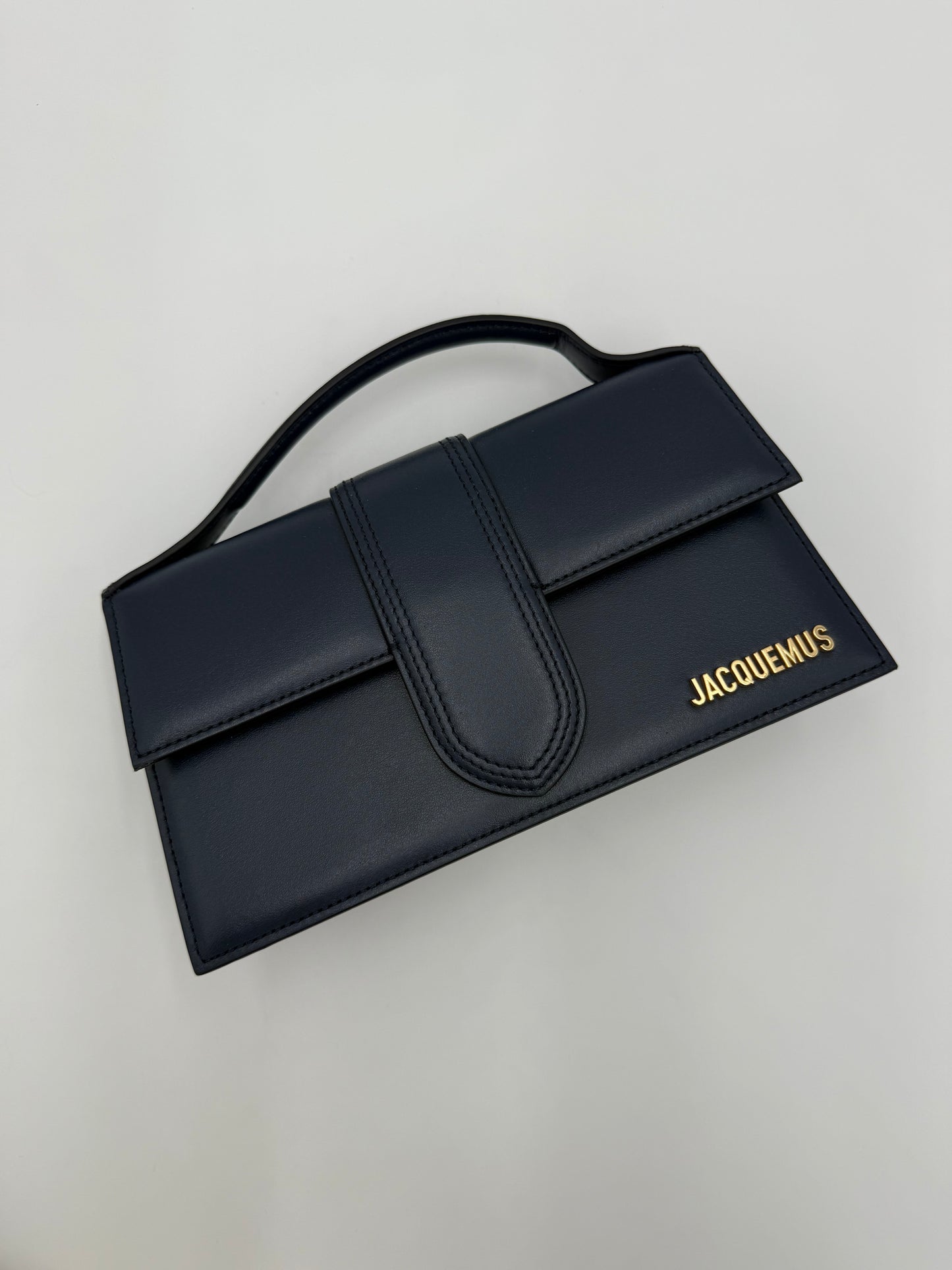 Jacquemus Borsa Le Grand Bambino Blu Navy
