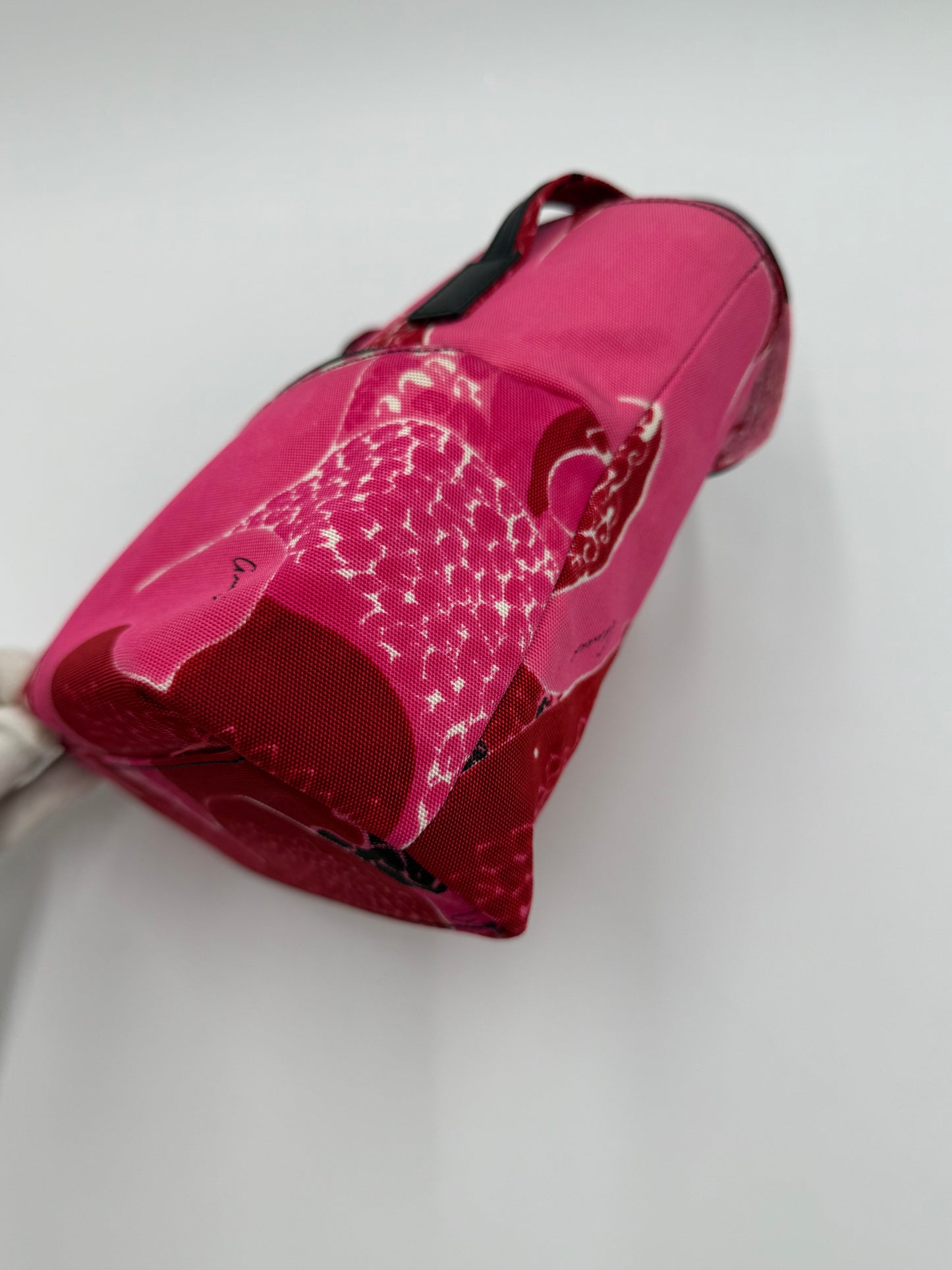 Gucci Borsa a Mano Vintage 1999 Acid Flower in Tela Floreale