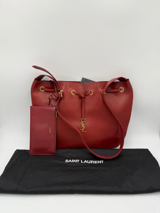 Saint Laurent Borsa Paris VII Secchiello Bordeaux - Pally Vintage Closet