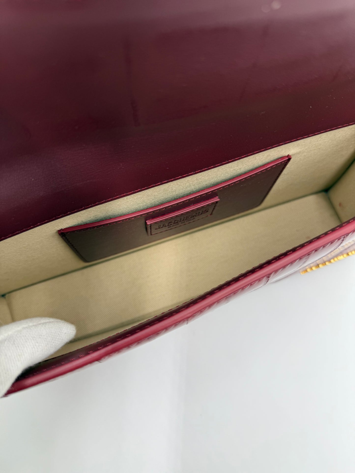 Jacquemus Borsa Le Bambino Long Missina Rossa