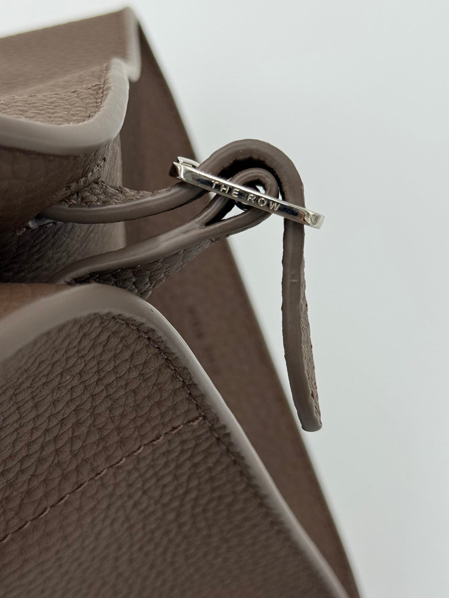 The Row Borsa Soft Margaux 10 Dark Olive