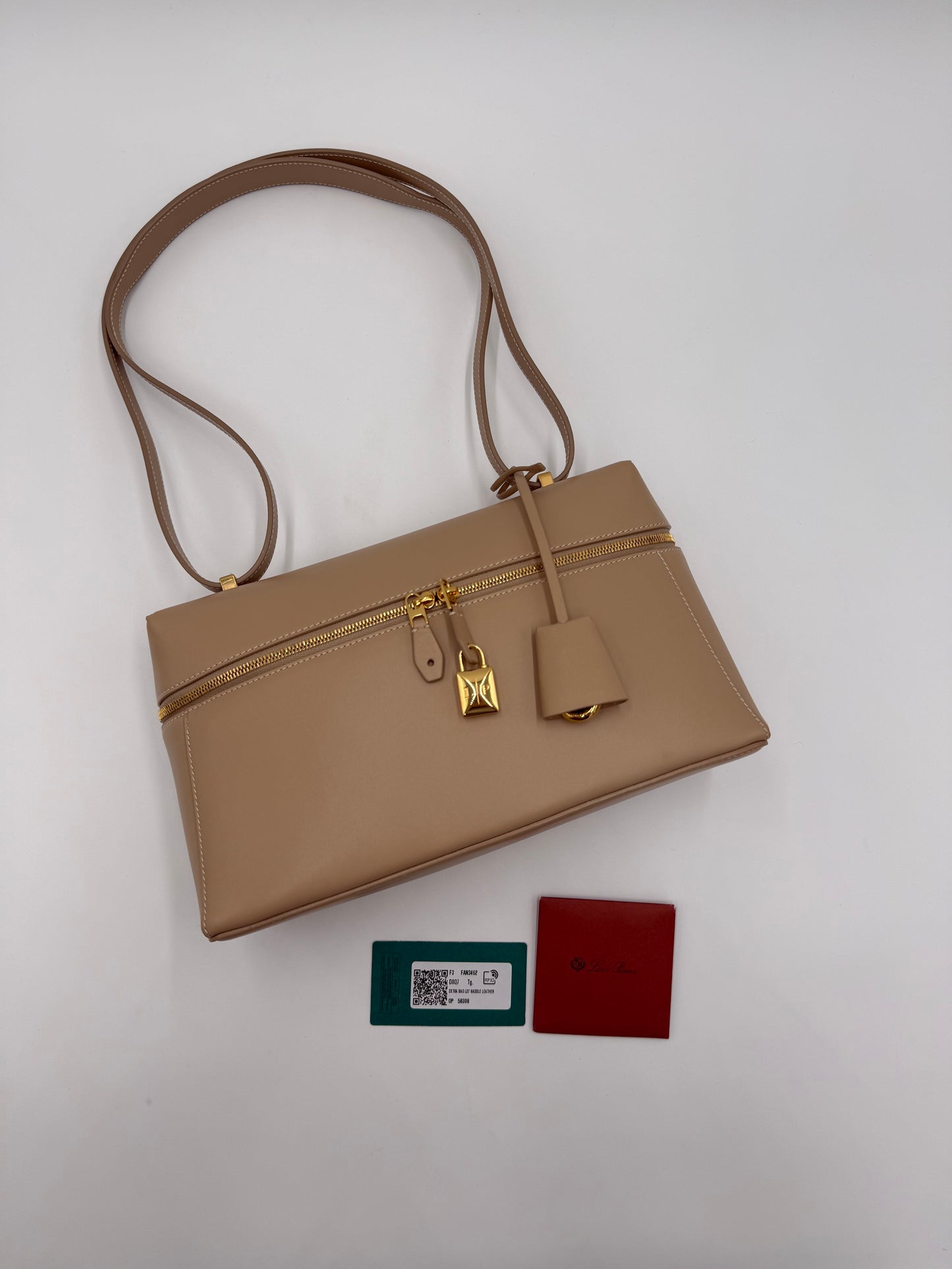 Loro Piana Borsa Extra L27 Light Mastic/Sun Gold