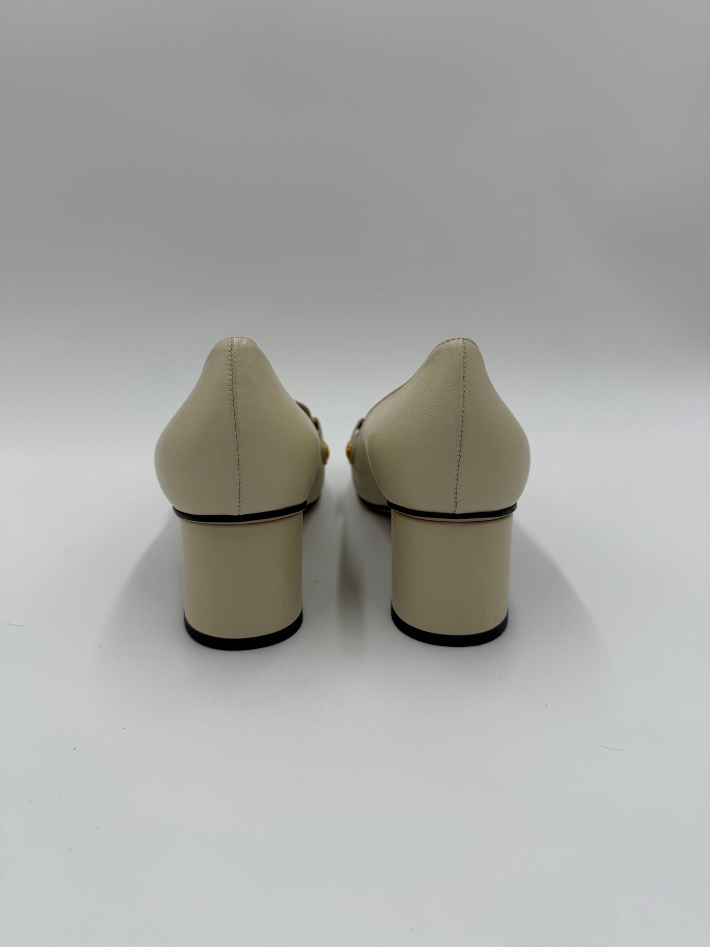 Gucci Mocassini Décolleté Sylvie Ecru