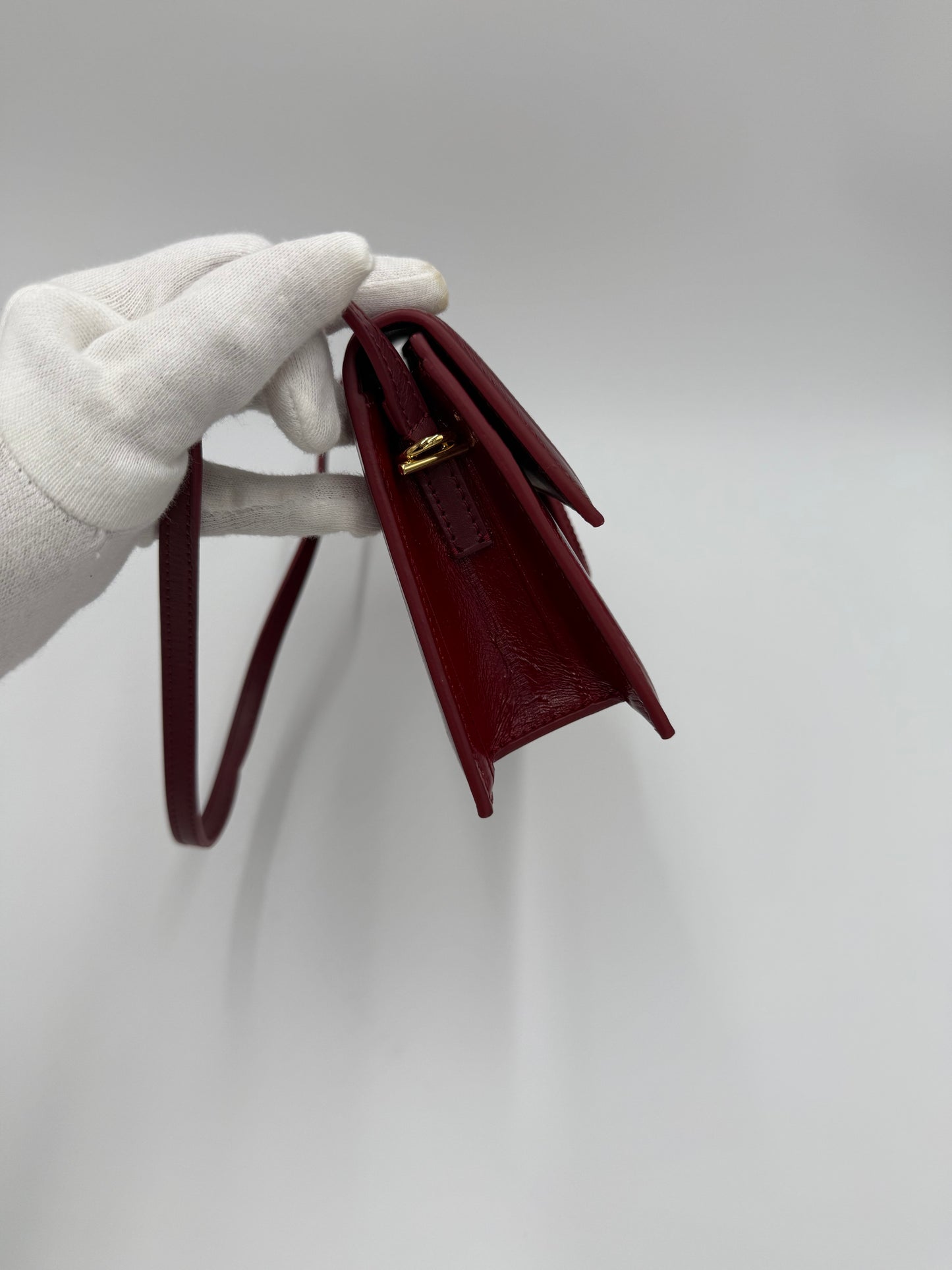 Jacquemus Borsa Le Bambino Long Missina Rossa