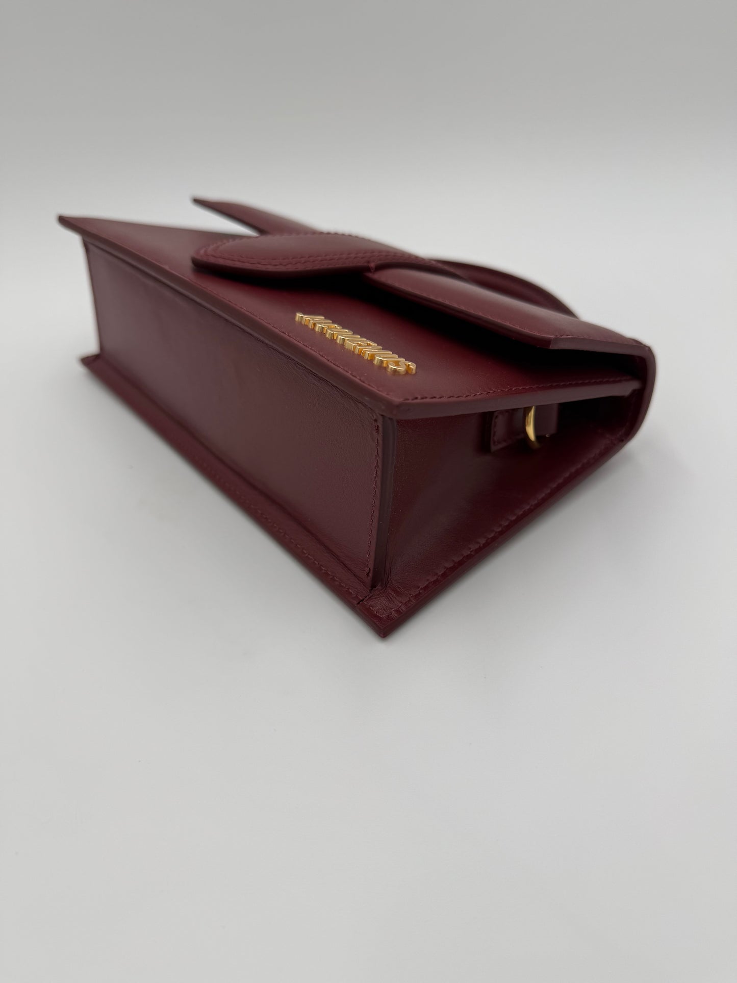 Jacquemus Borsa Le Grand Bambino Bordeaux