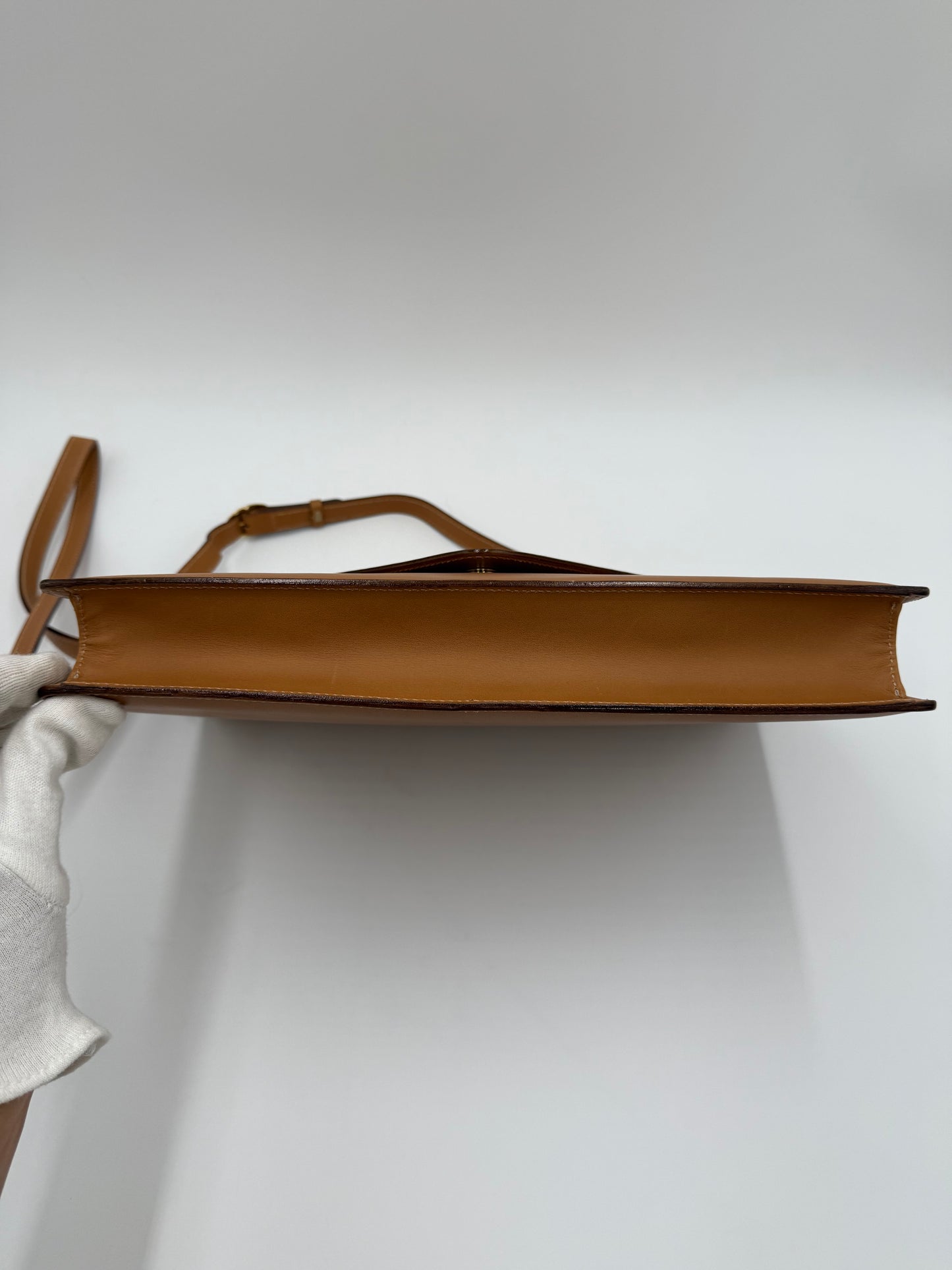 Céline Borsa Envelope Vintage in Pelle Cammello