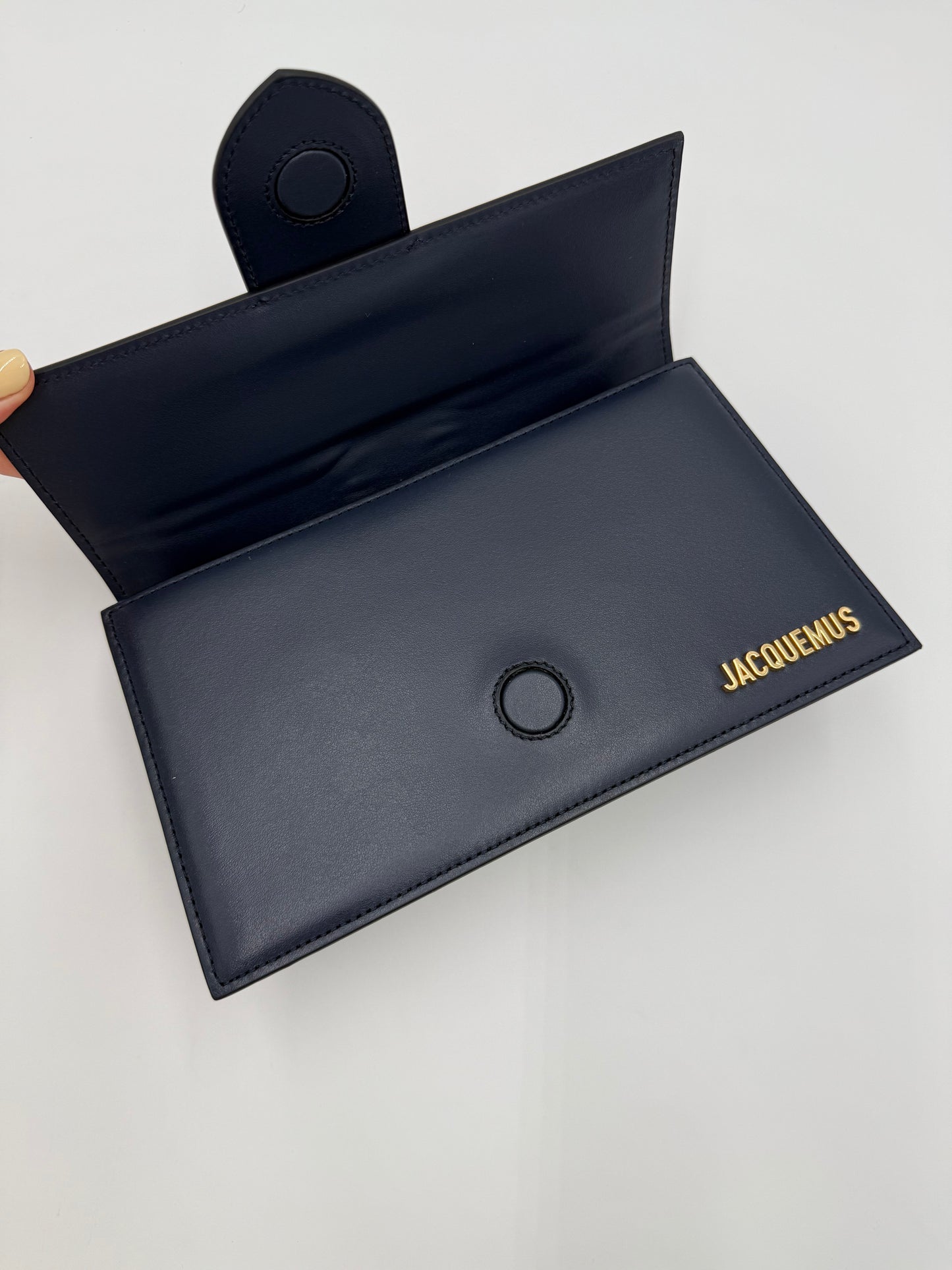 Jacquemus Borsa Le Grand Bambino Blu Navy