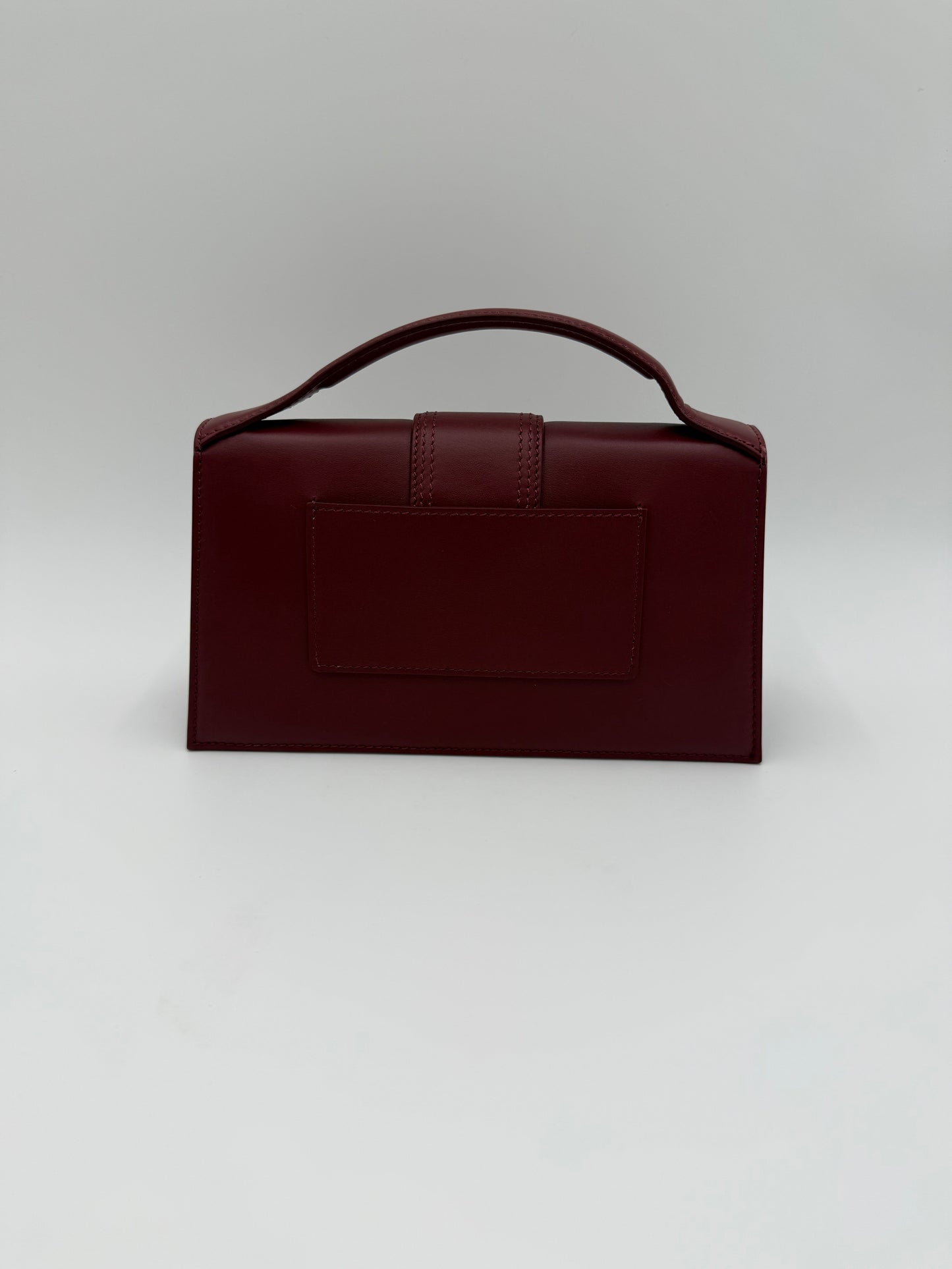 Jacquemus Borsa Le Grand Bambino Bordeaux