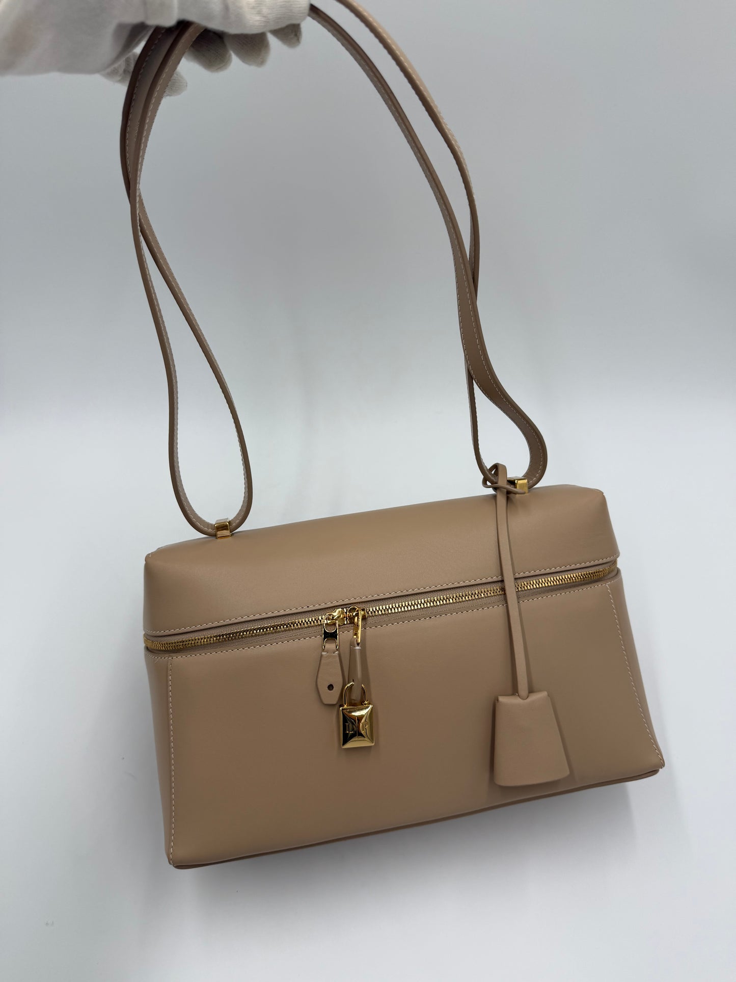 Loro Piana Borsa Extra L27 Light Mastic/Sun Gold