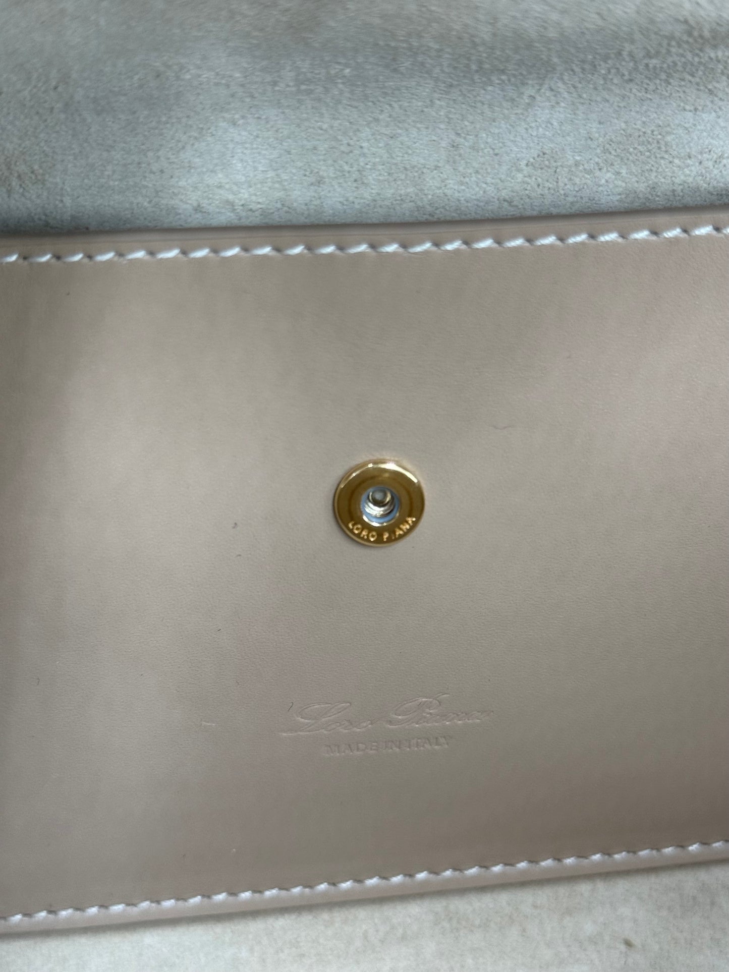 Loro Piana Borsa Extra L27 Light Mastic/Sun Gold