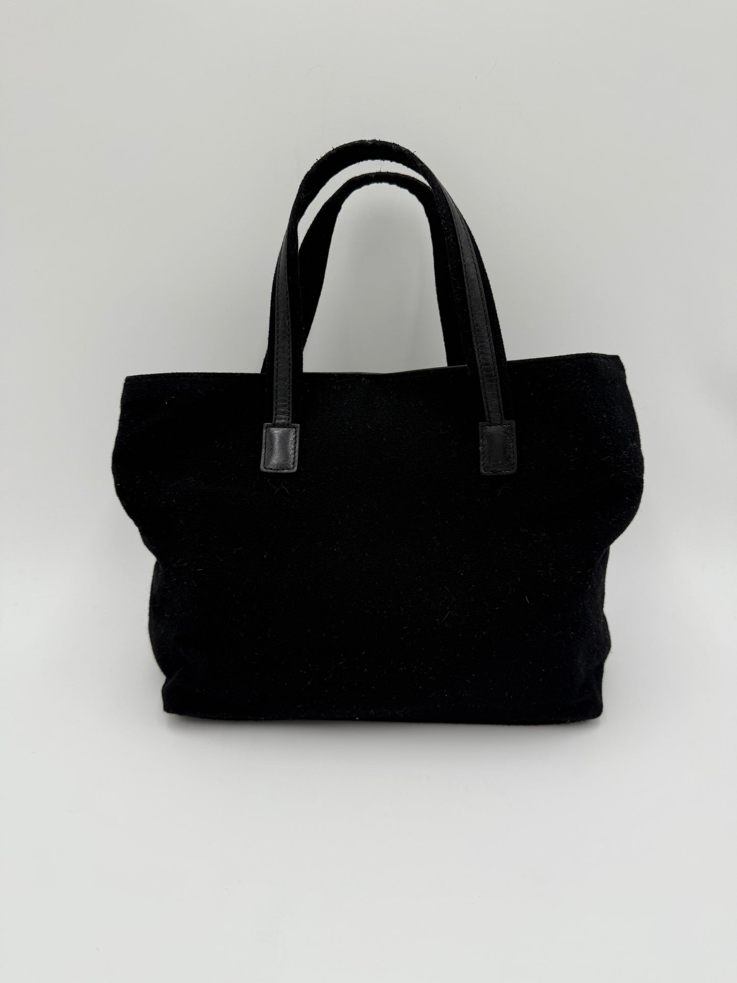Gucci Borsa Vintage Tom Ford in Feltro Nera