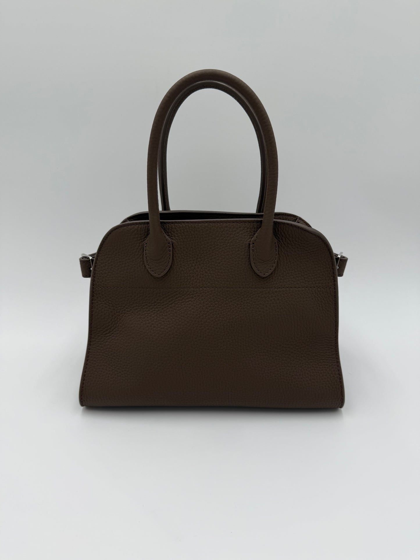 The Row Borsa Soft Margaux 10 Dark Olive