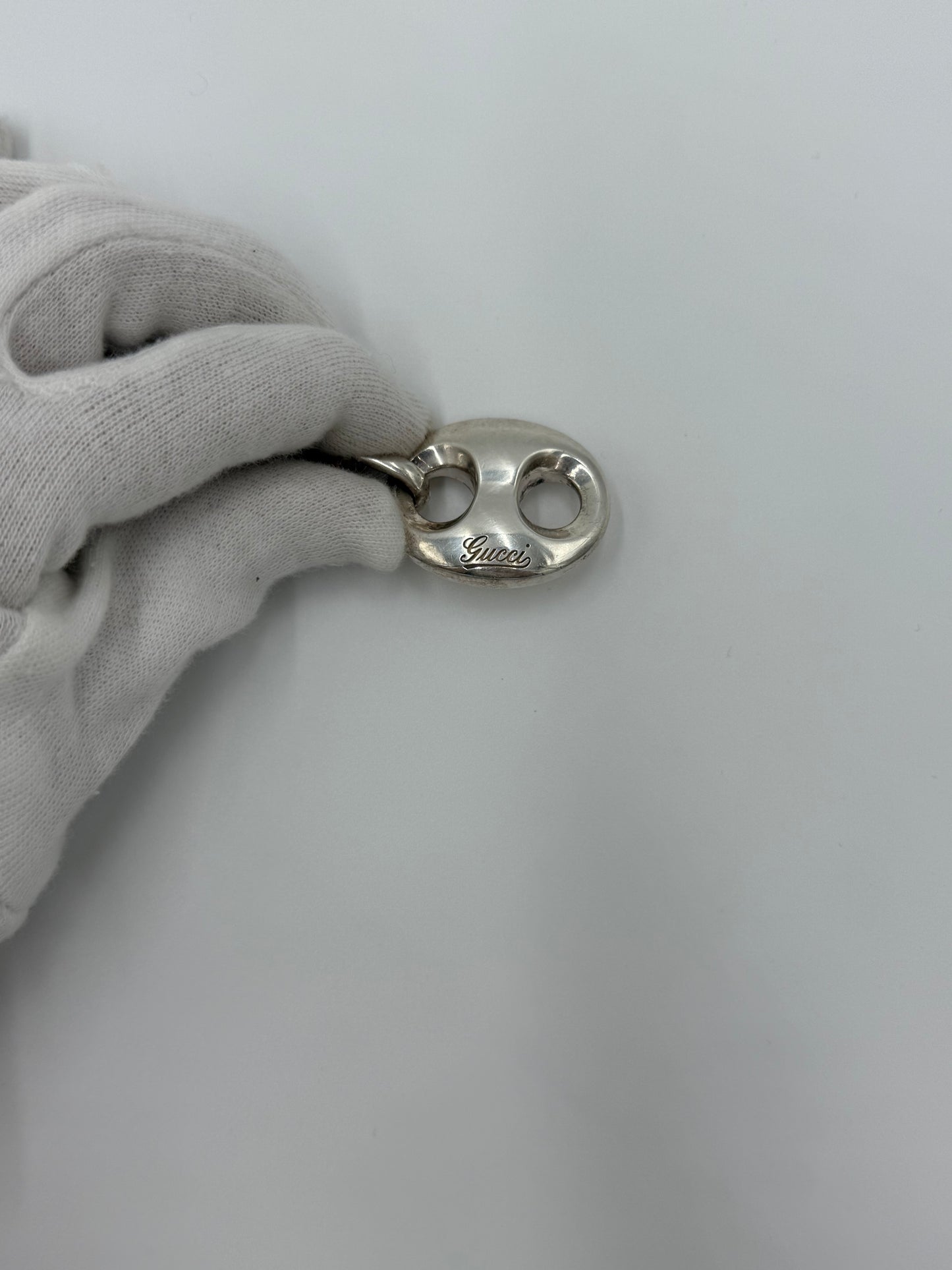 Gucci Bracciale Marina Chain Vintage Argento