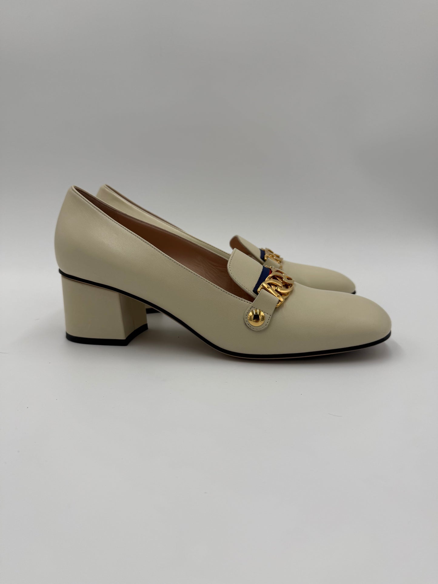 Gucci Mocassini Décolleté Sylvie Ecru