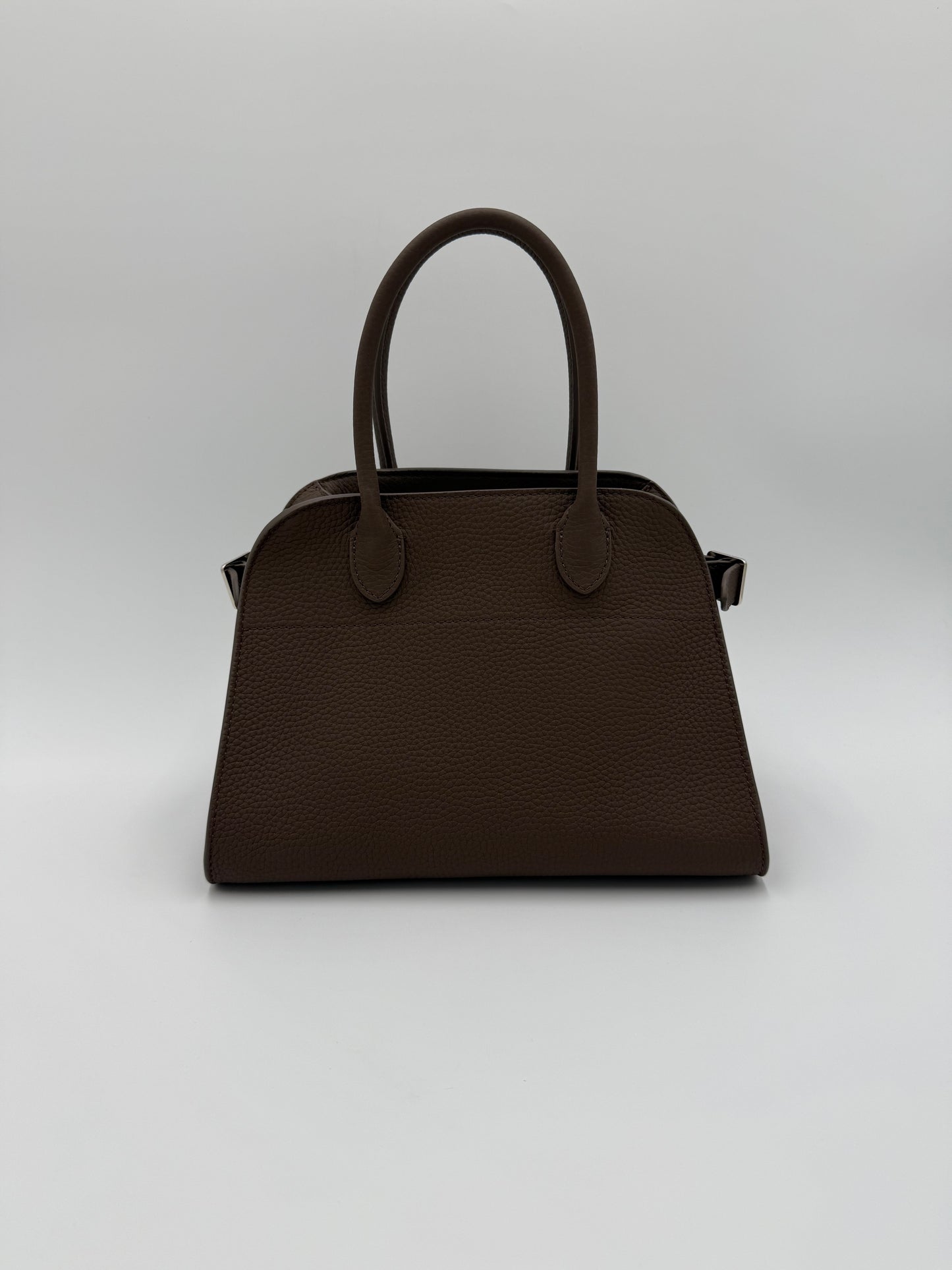 The Row Borsa Soft Margaux 10 Dark Olive