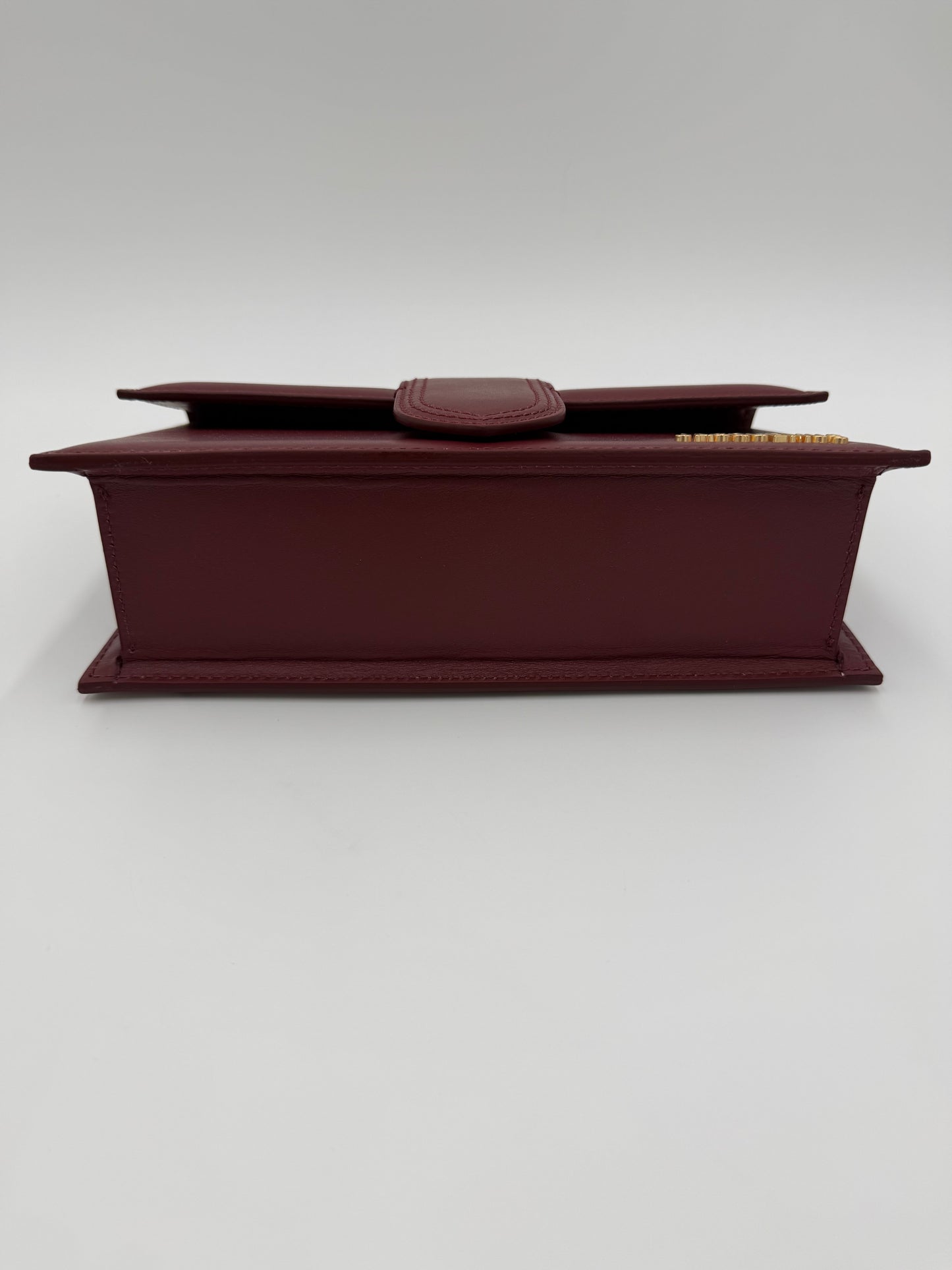 Jacquemus Borsa Le Grand Bambino Bordeaux