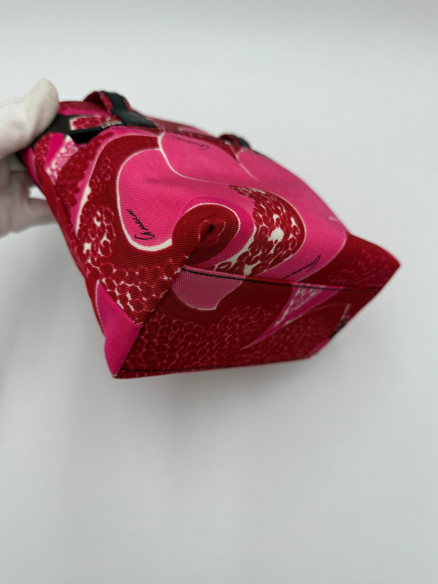 Gucci Borsa a Mano Vintage 1999 Acid Flower in Tela Floreale