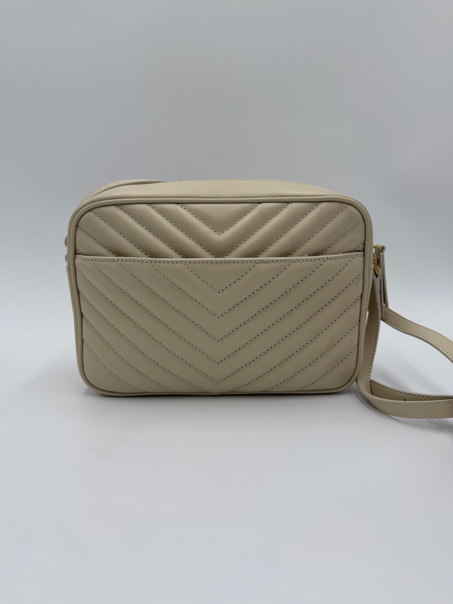 Saint Laurent Borsa Lou Camera Crema