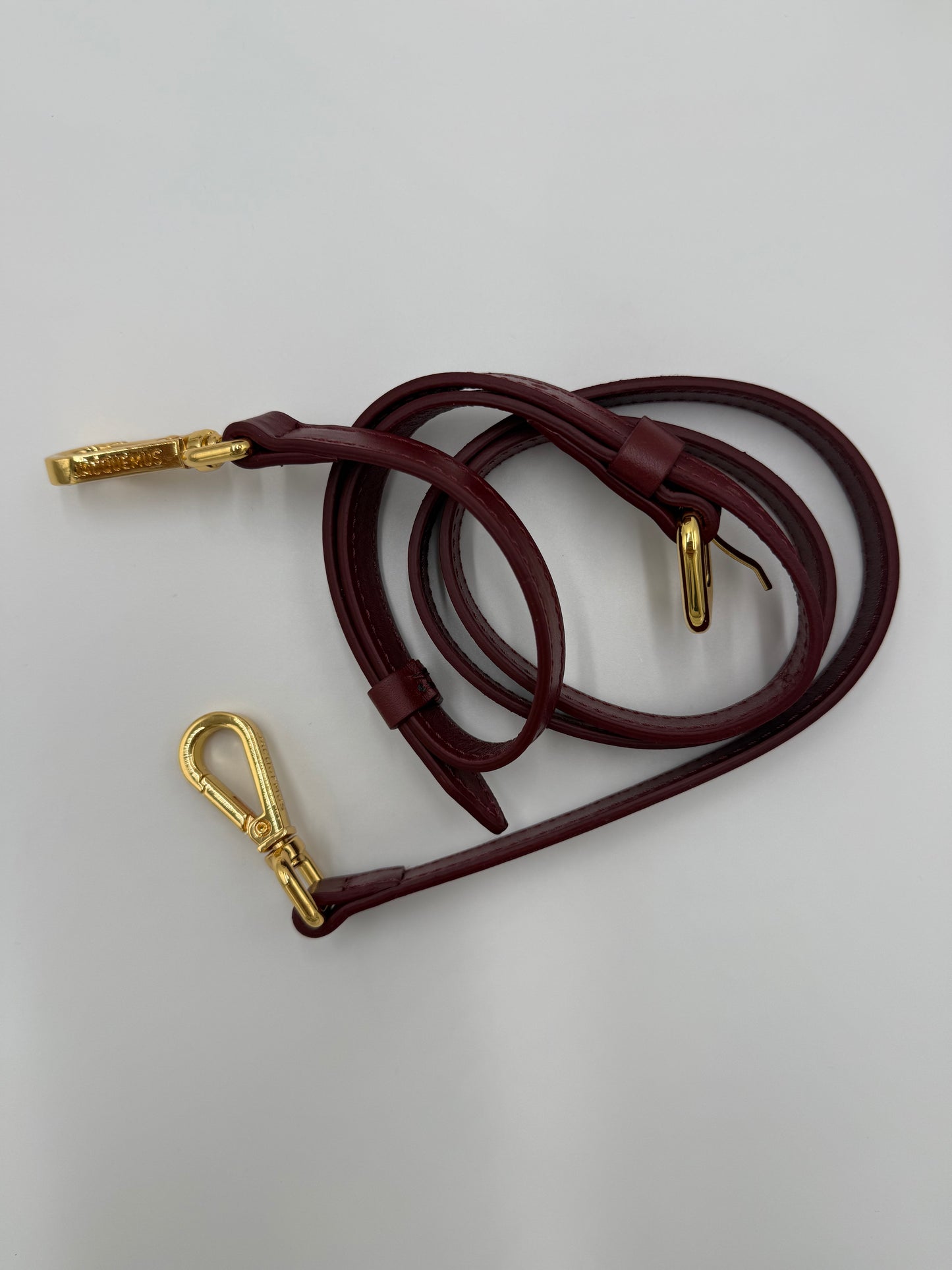 Jacquemus Borsa Le Grand Bambino Bordeaux