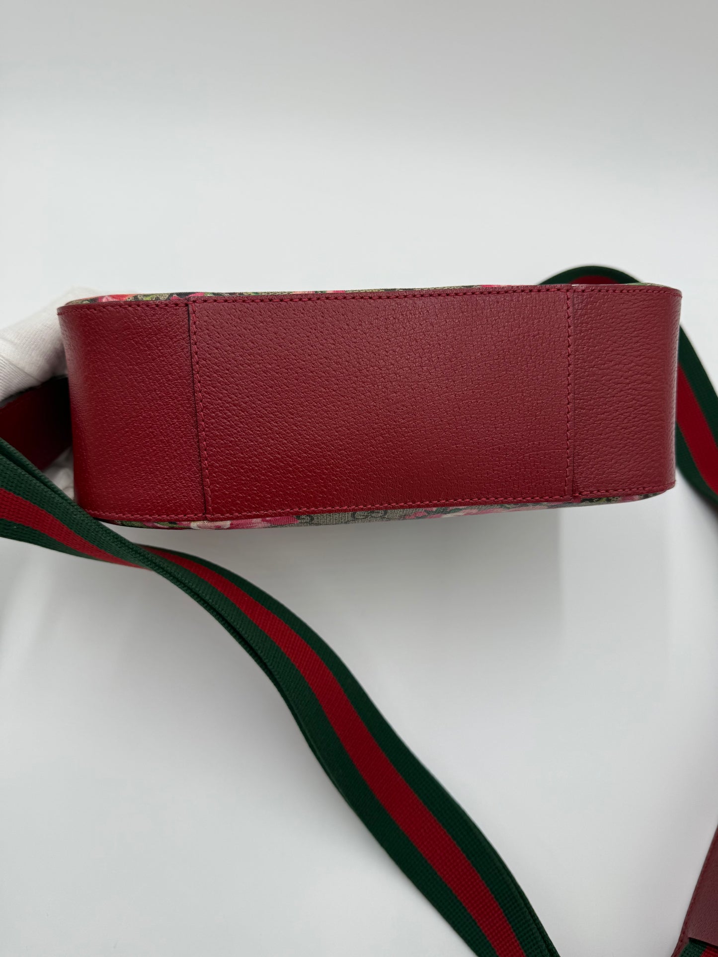 Gucci Borsa a Tracolla GG Blooms Supreme Rossa