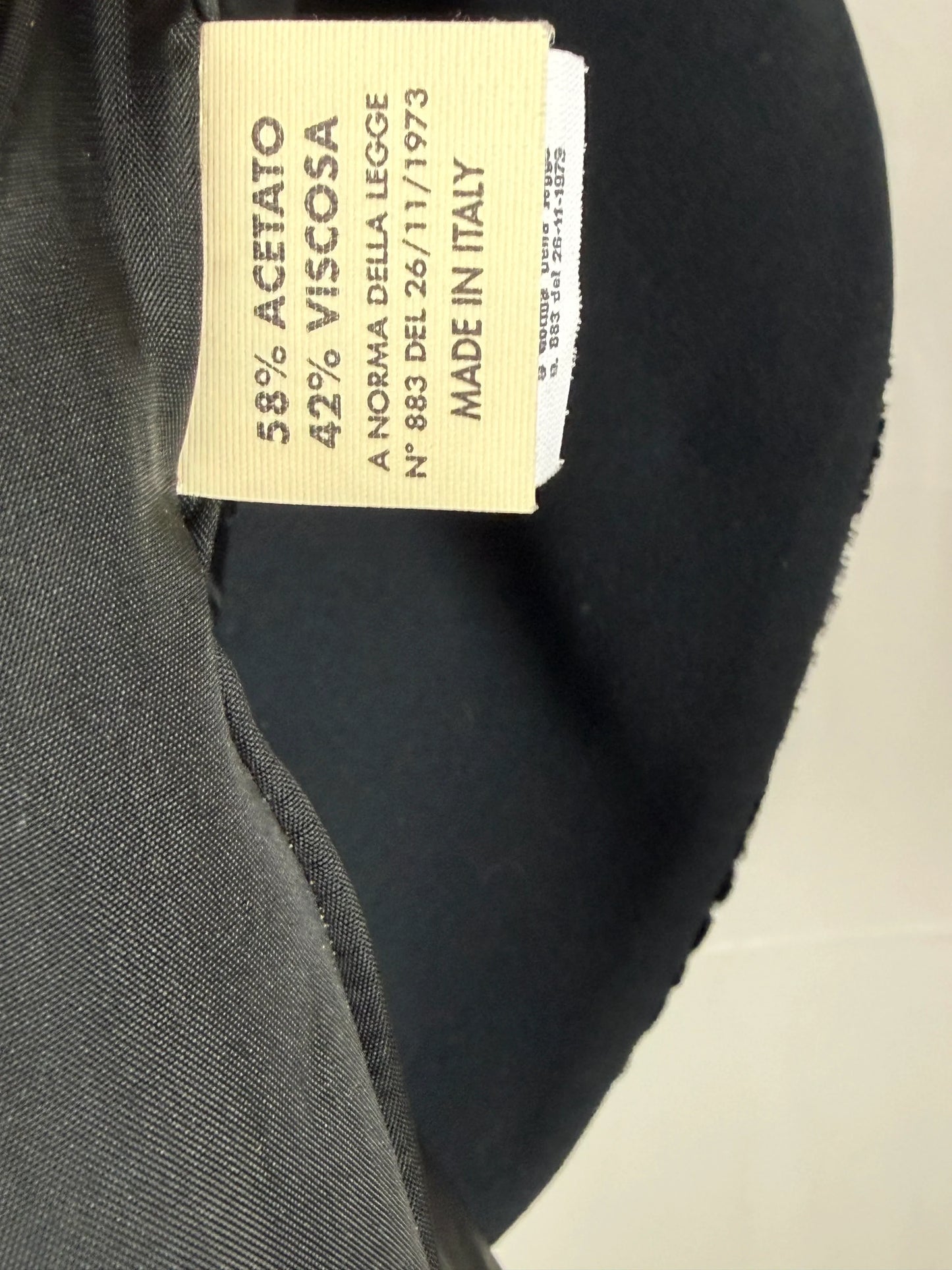 Gai-Mattiolo-Giacca-Vintage-Royale-Alta-Sartoria-Italiana-Nera-69093586436420 - Pally Vintage Closet