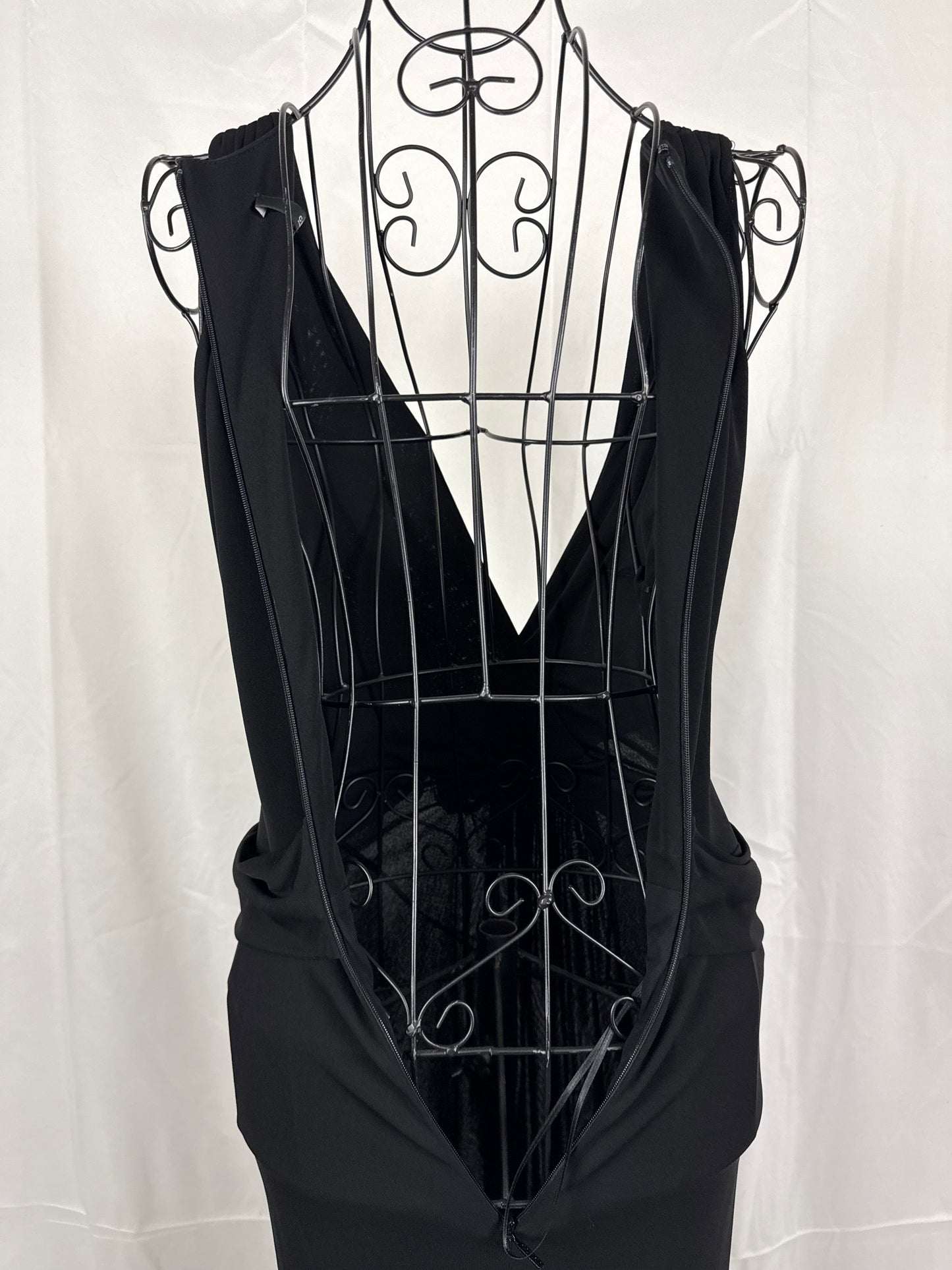 Gucci Abito da Sera by Tom Ford con Spilla gioiello Nero - Pally Vintage Closet