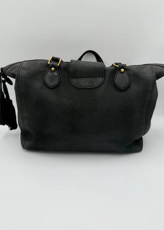 Gucci-Borsa-Tote-Padlock-Vintage-Pelle-Antracite-65715764363588 - Pally Vintage Closet