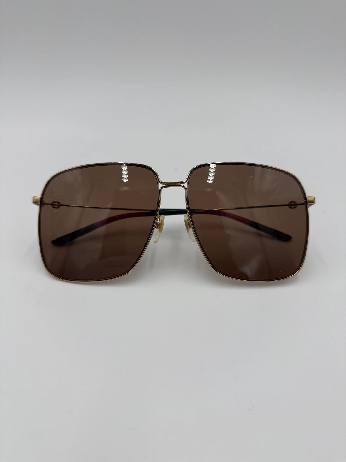Gucci-Occhiali-da-Sole-Oversize-Square-Montatura-Oro-69002318283076 - Pally Vintage Closet