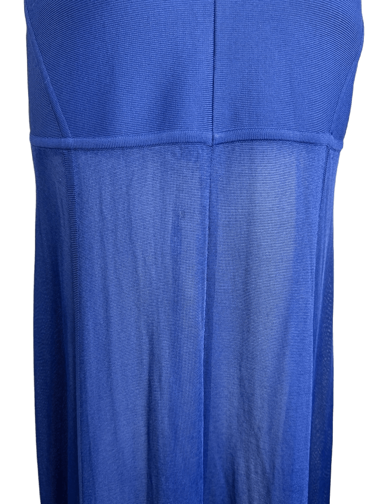 Hervé Léger Abito Vintage Lungo Bandage in Blu Navy - Pally Vintage Closet