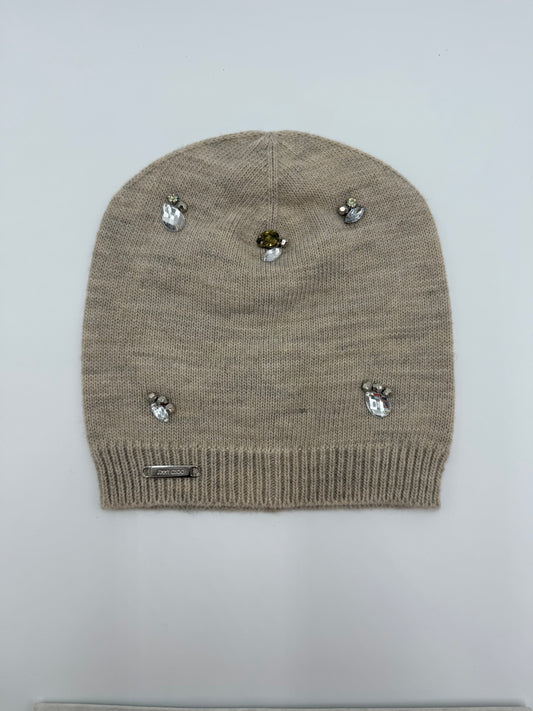 Jimmy Choo Berretto in Lana Cashmere con Dettagli Gioiello - Pally Vintage Closet