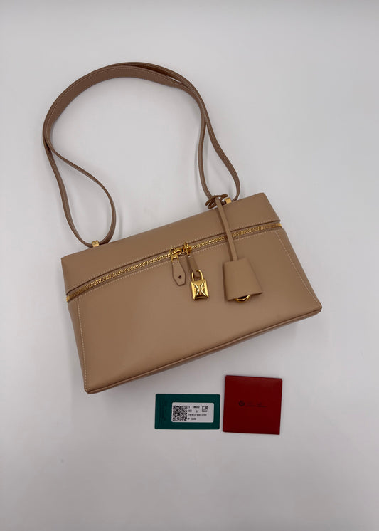 Loro Piana Borsa Extra L27 Light Mastic/Sun Gold