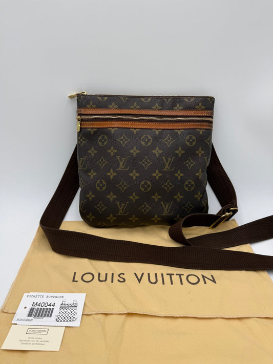 Louis Vuitton Borsa Bosphore in Tela Monogram Marrone - Pally Vintage Closet