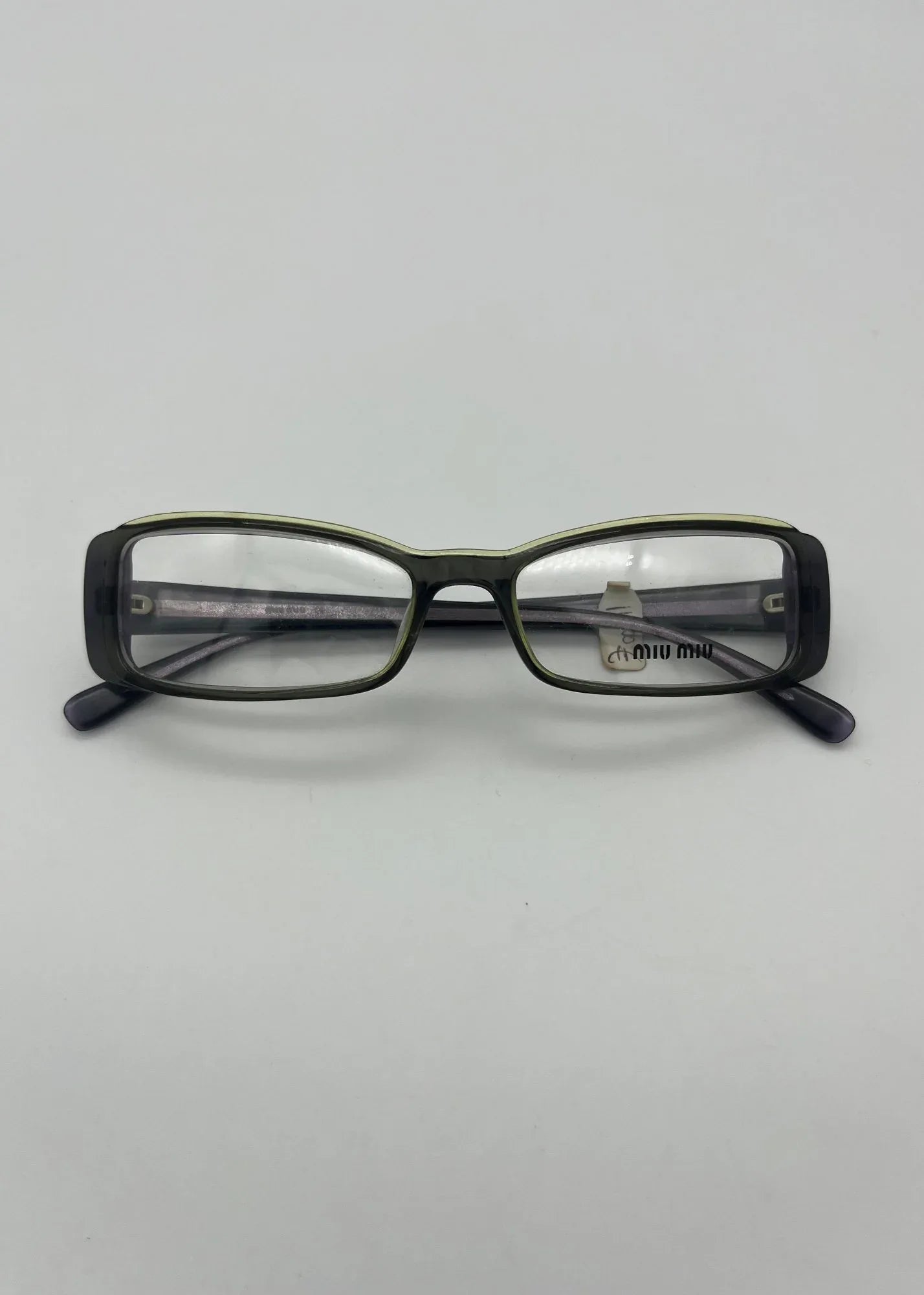 Miu Miu Vintage Green Eyeglasses - Vintage Sales display picture 1