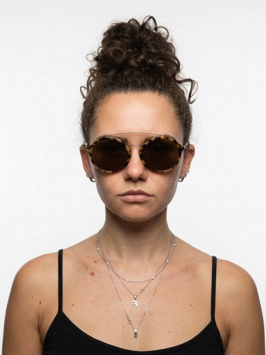 No Logo Occhiali da Sole Mod. 75220 Col. A2671 AL Tartarugato - Pally Vintage Closet