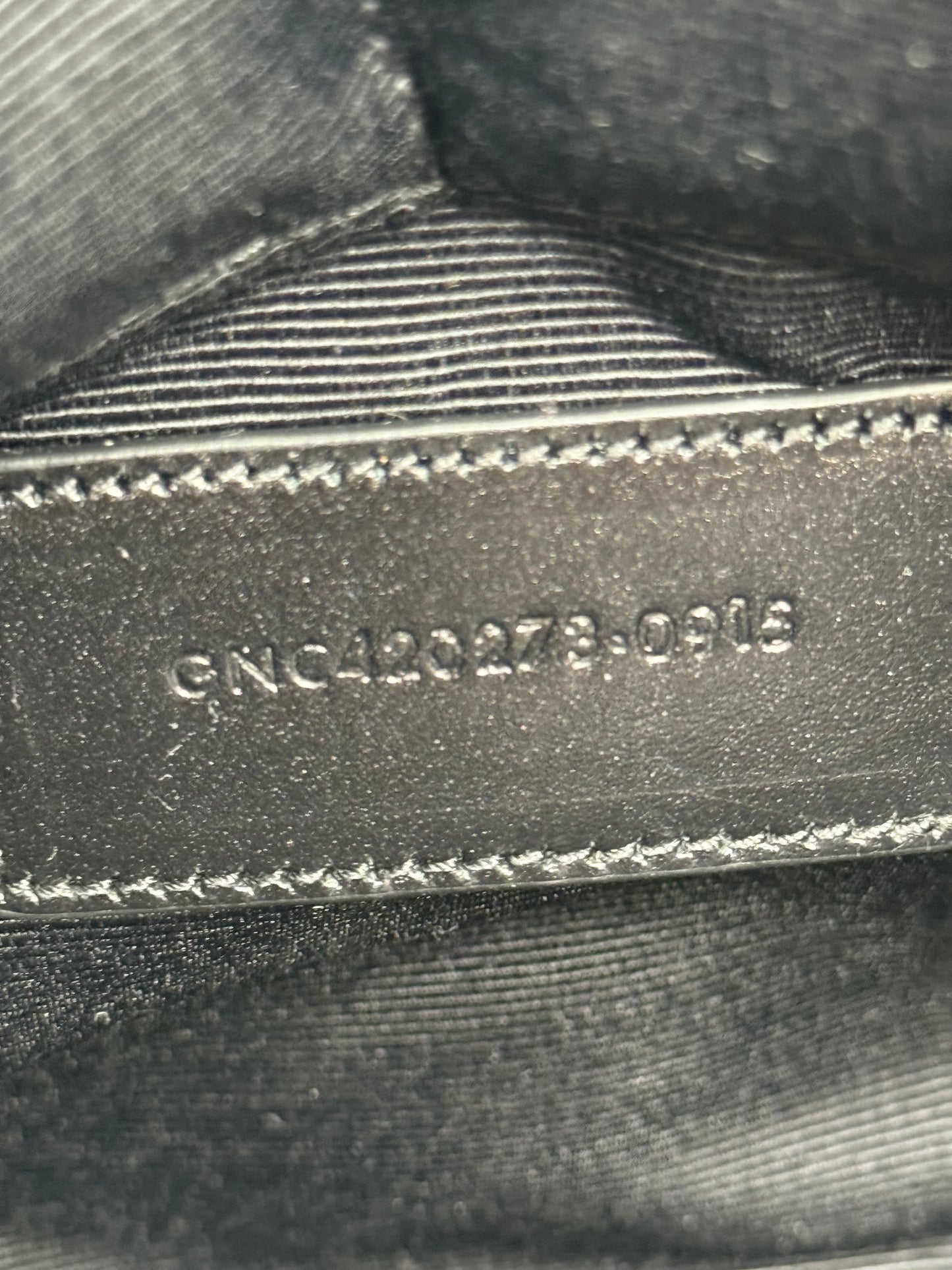 Saint Laurent Pouch Classic Toile Monogram Marrone - Pally Vintage Closet