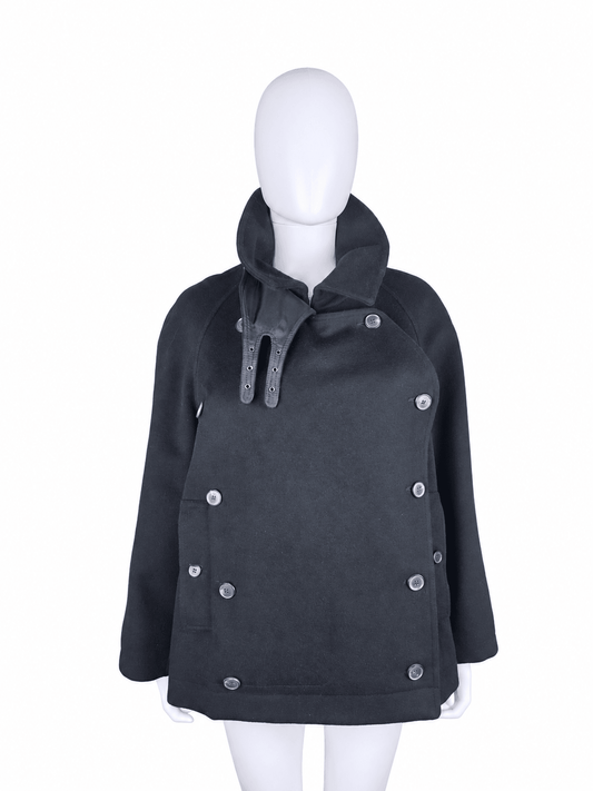 Yves Saint Laurent Rive Gauche Giacca in Lana e Cashmere Nero - Pally Vintage Closet