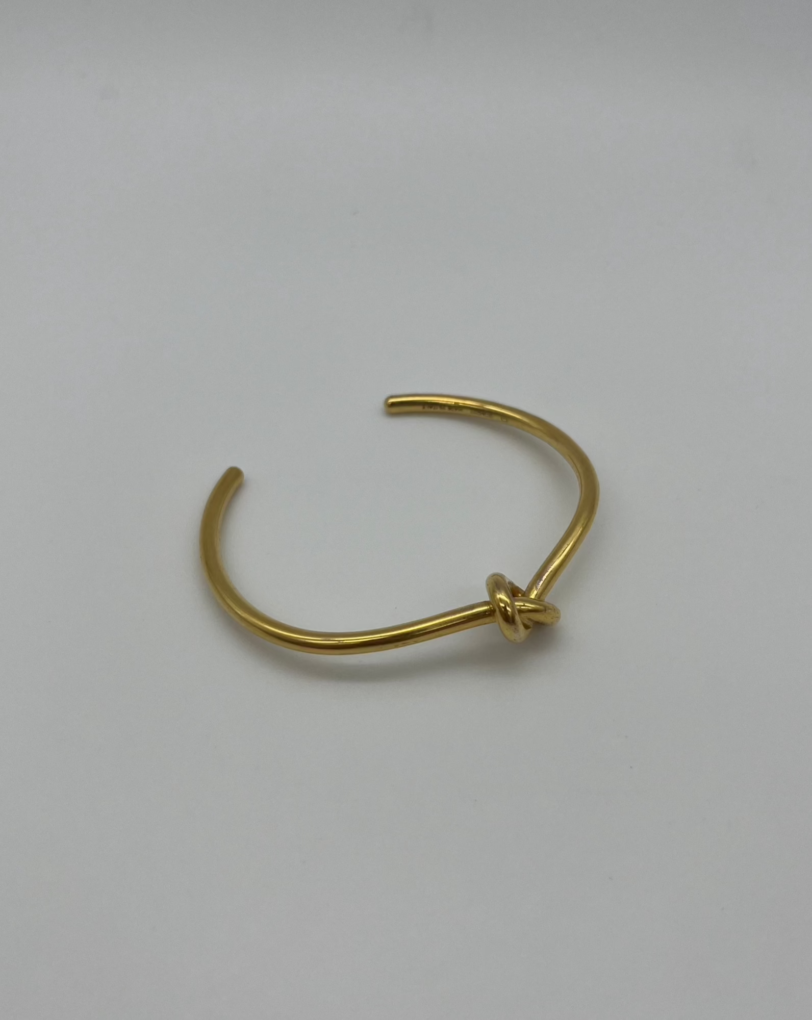 Celine gold knot bracelet hot sale