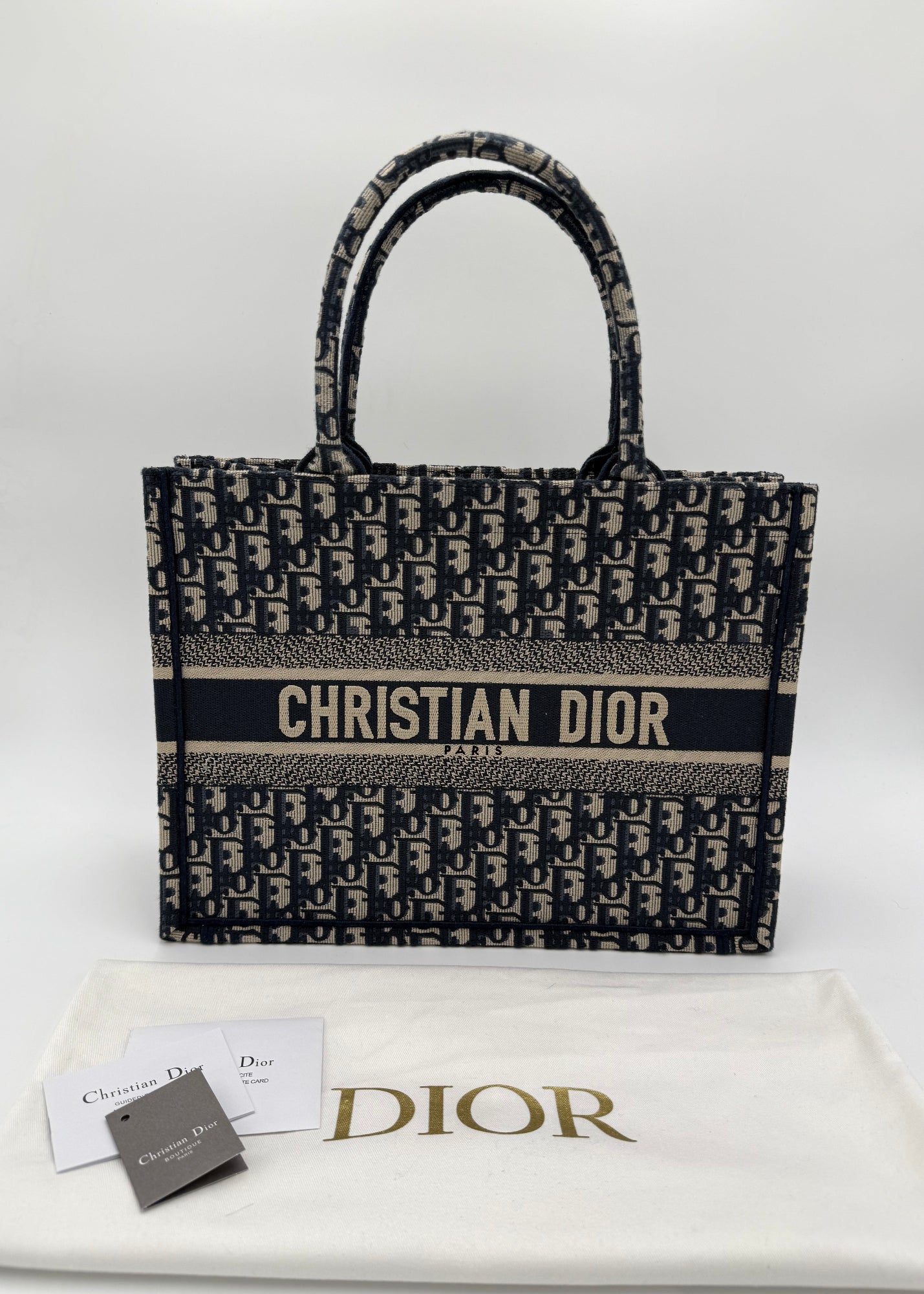Dior Borsa Book Tote Oblique Media