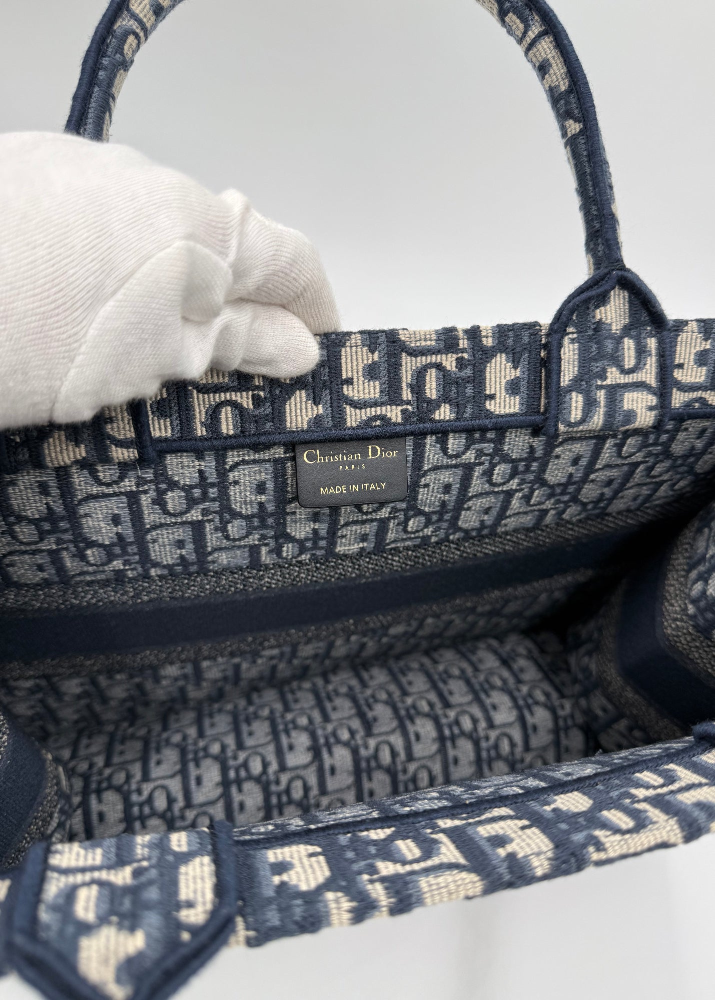 Dior Borsa Book Tote Oblique Media