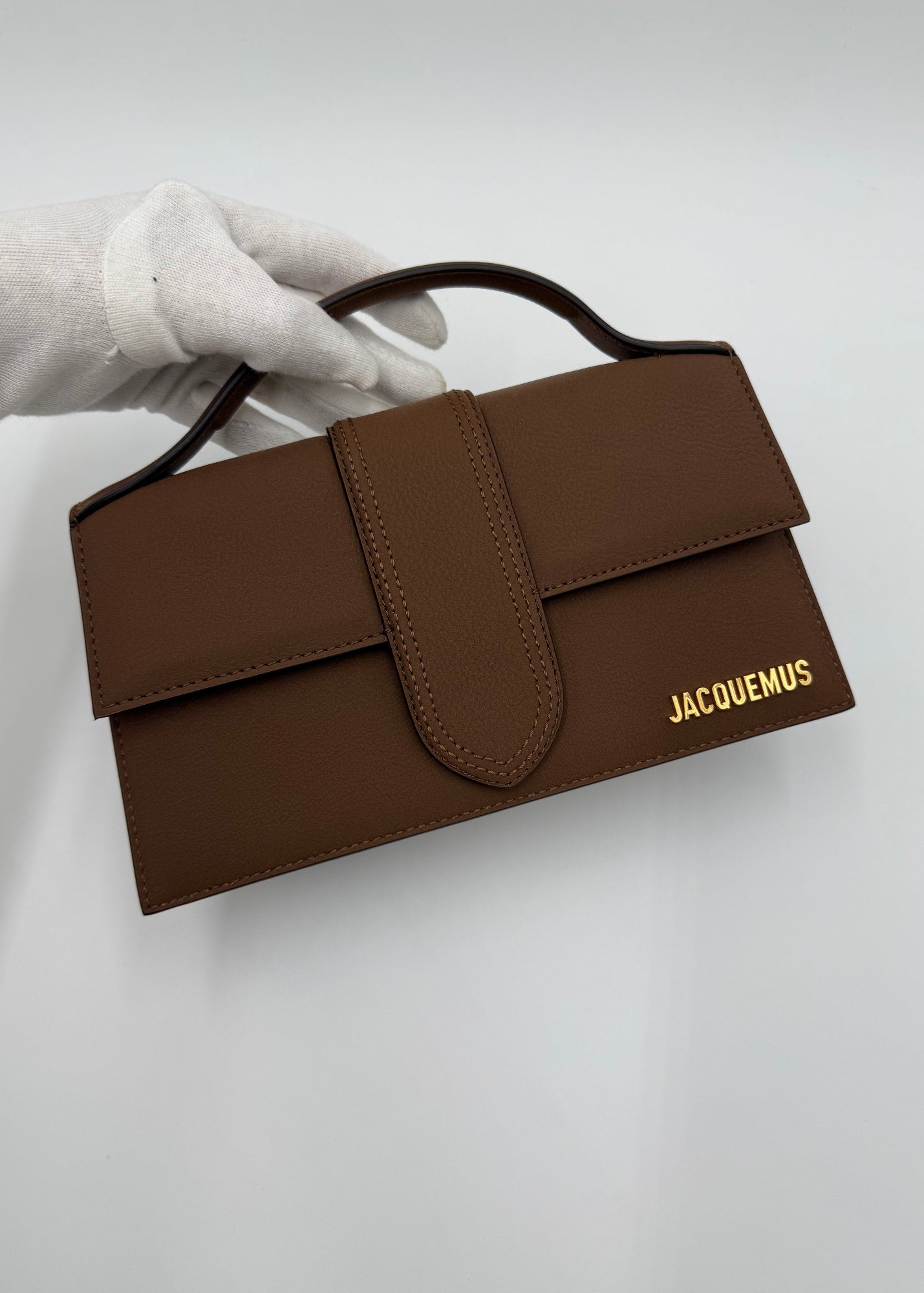 Jacquemus Borsa Le Grand Bambino Marrone