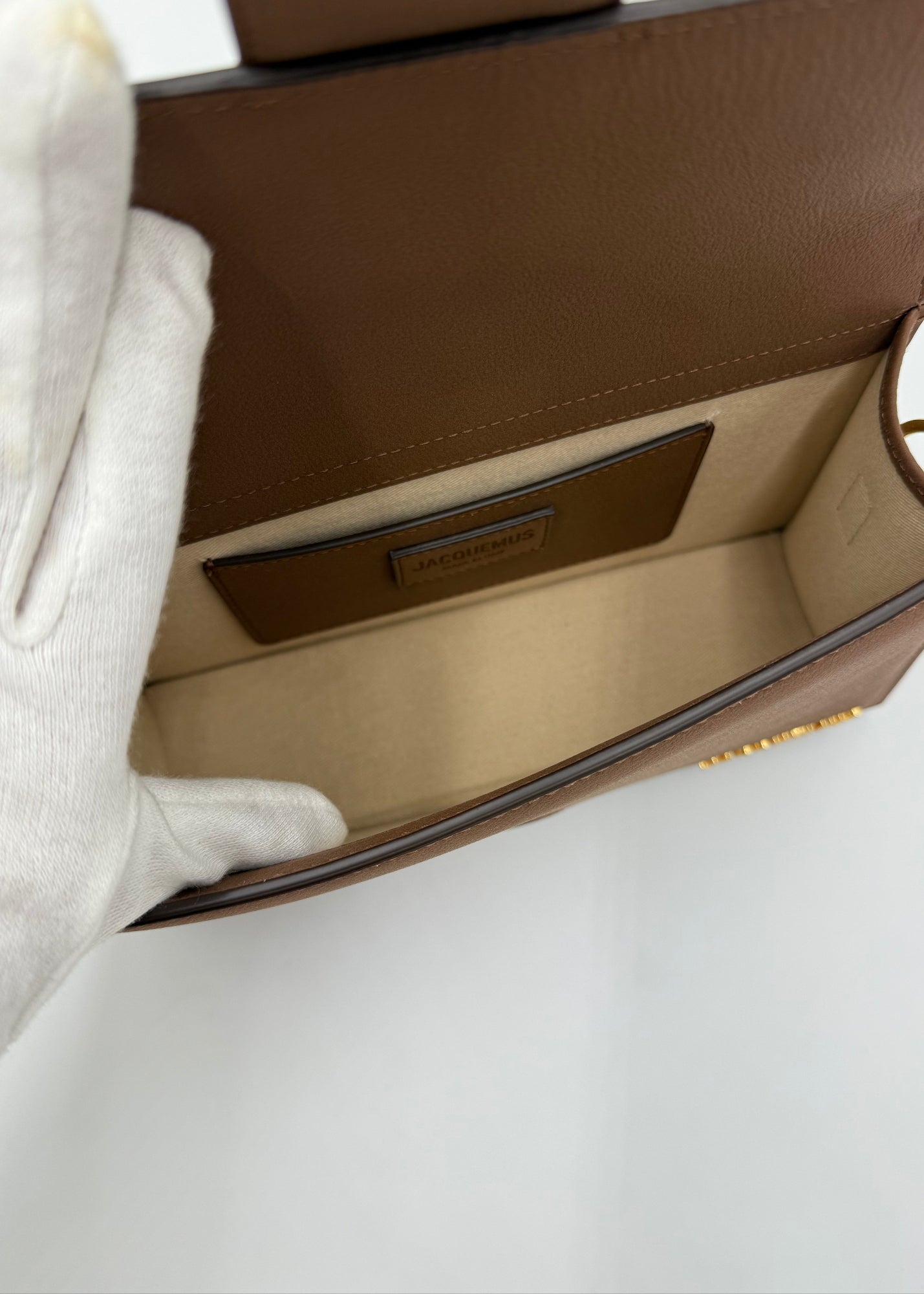 Jacquemus Borsa Le Grand Bambino Marrone