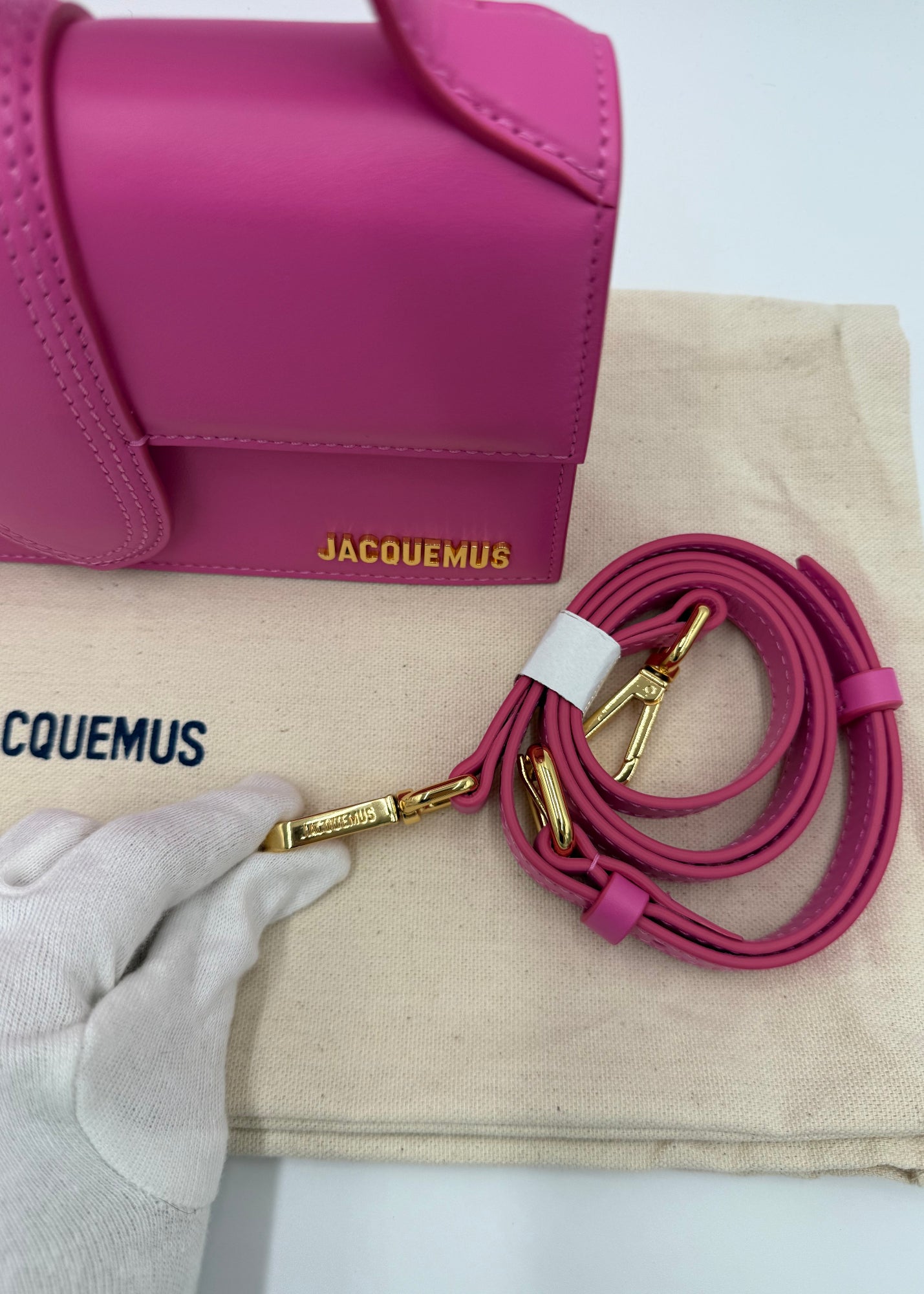 Jacquemus Borsa Le Grand Bambino Rosa