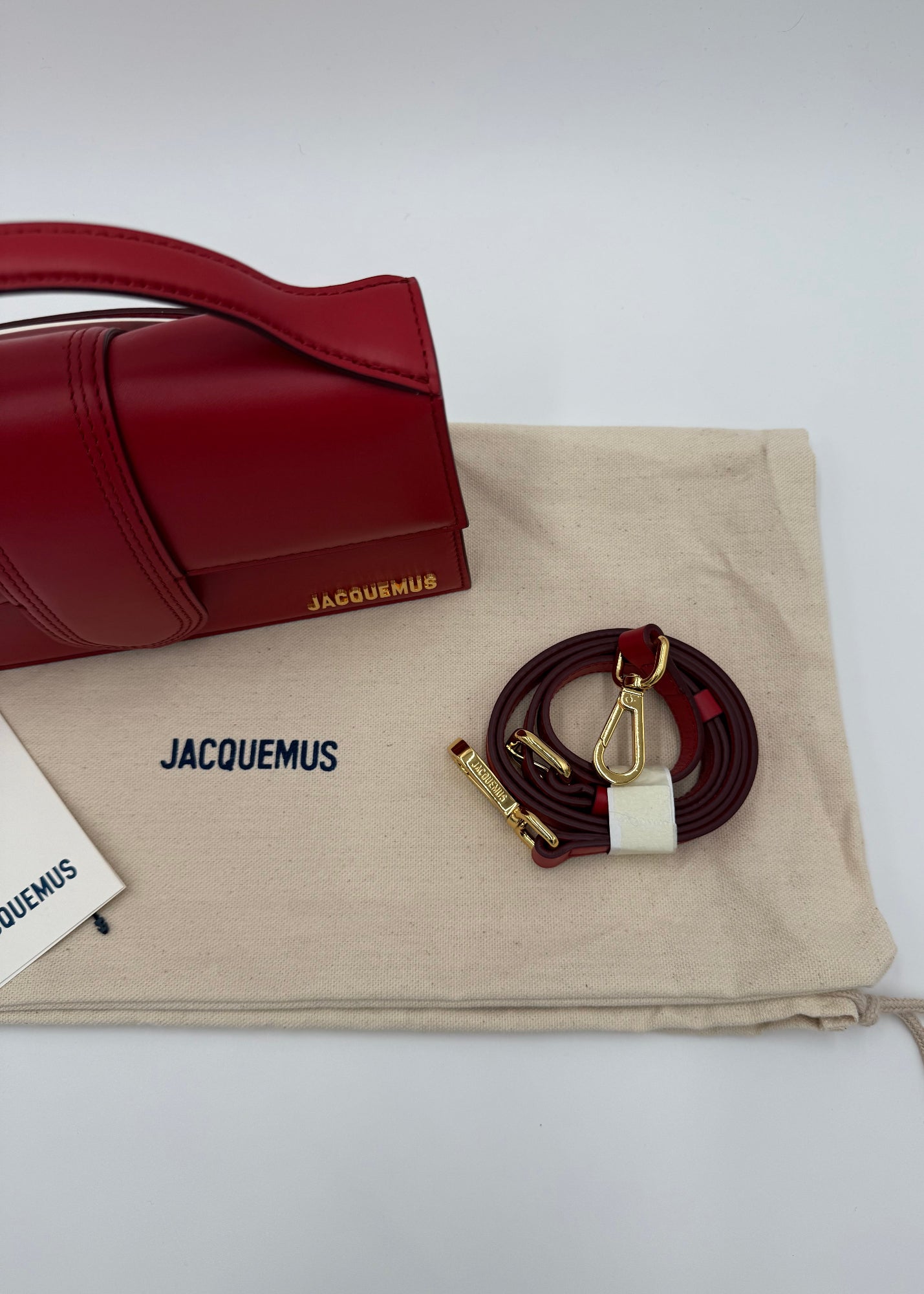Jacquemus Borsa Le Grand Bambino Rossa