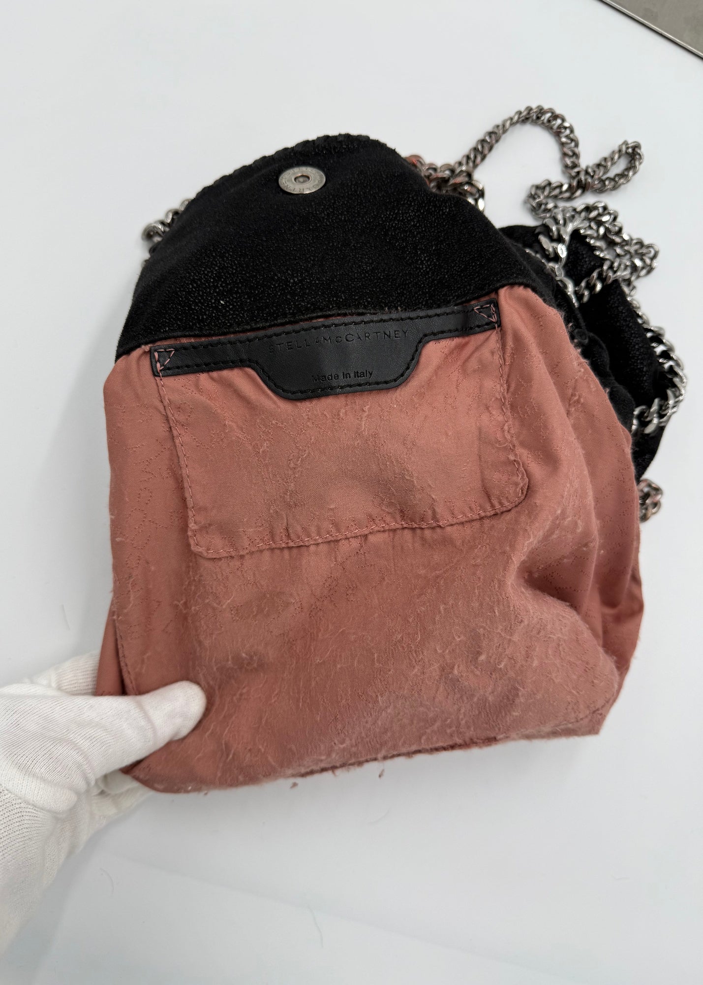 Stella McCartney Borsa Tote Falabella Mini Nera