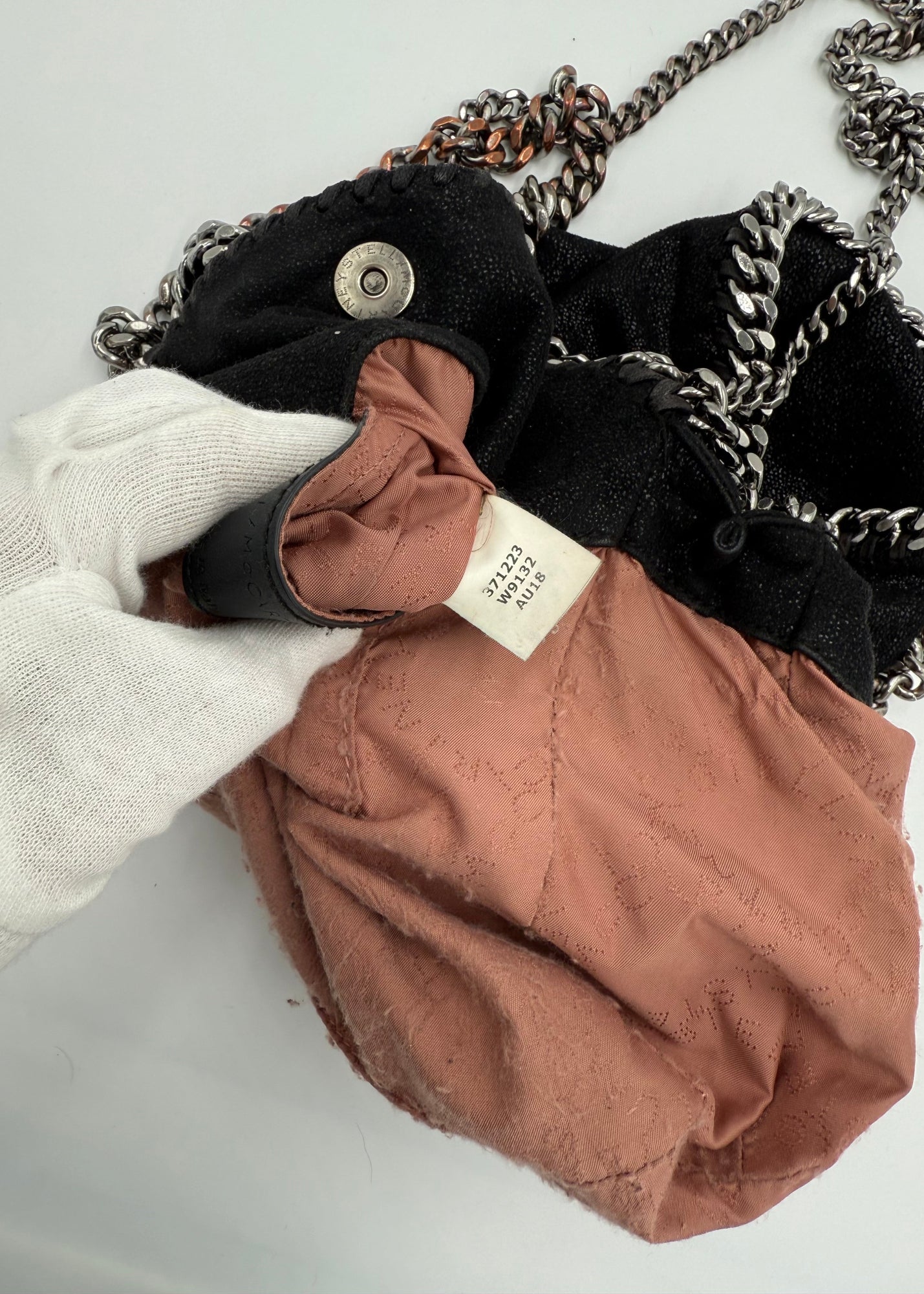 Stella McCartney Borsa Tote Falabella Mini Nera