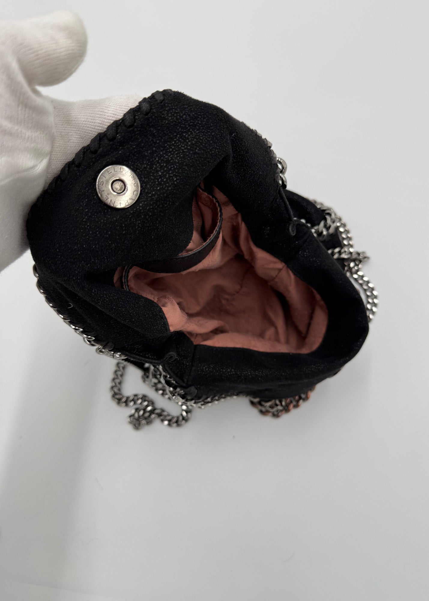 Stella McCartney Borsa Tote Falabella Mini Nera