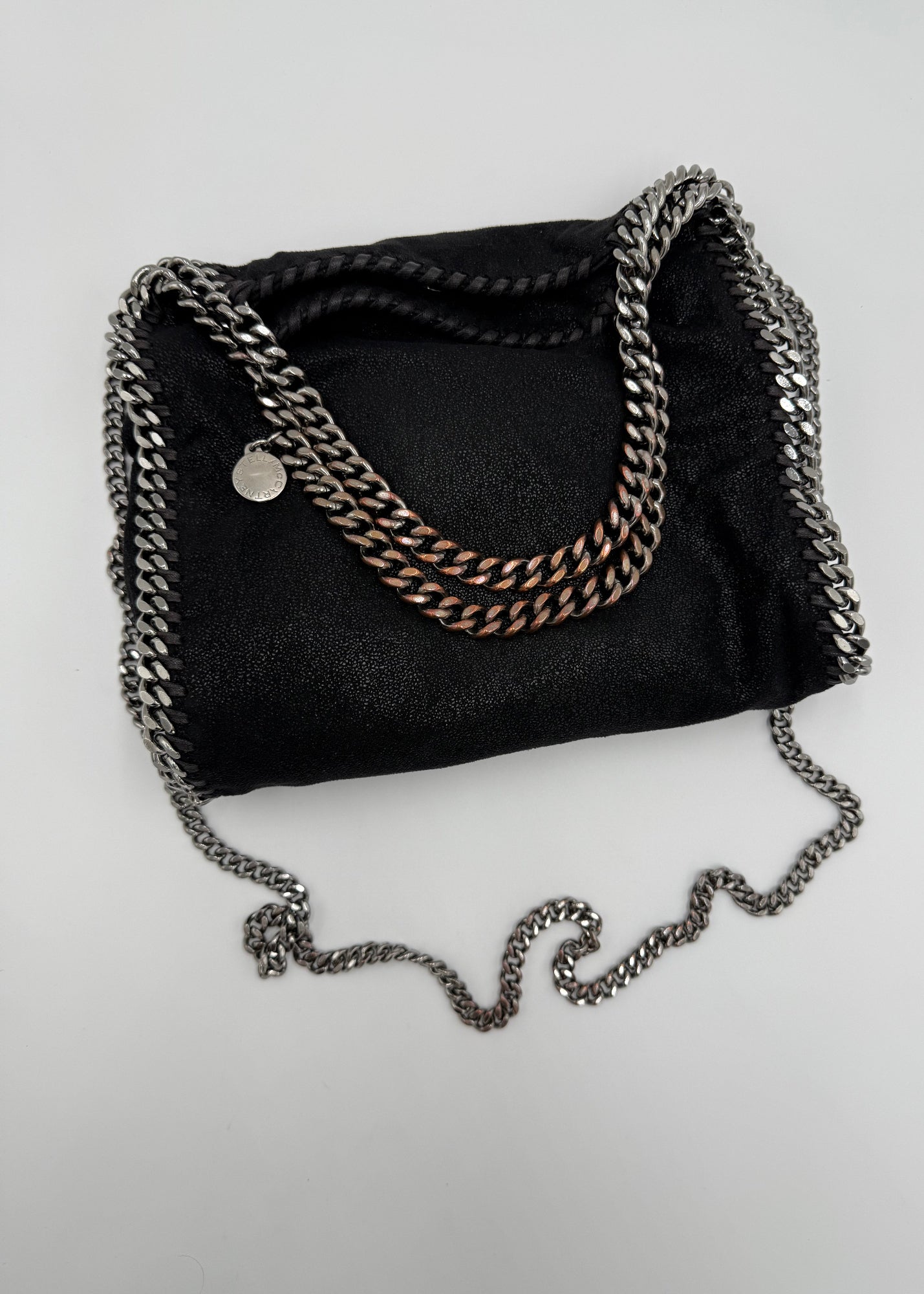Stella McCartney Borsa Tote Falabella Mini Nera