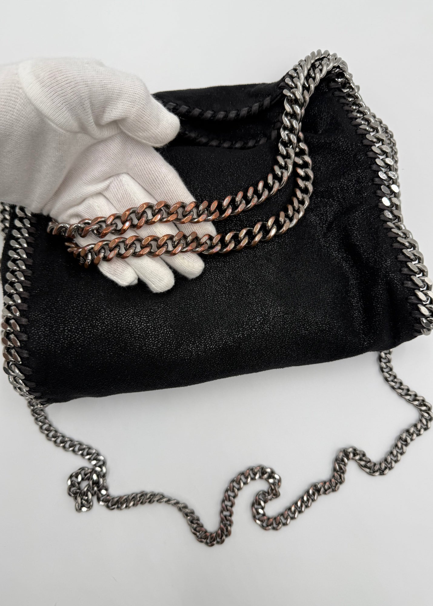 Stella McCartney Borsa Tote Falabella Mini Nera
