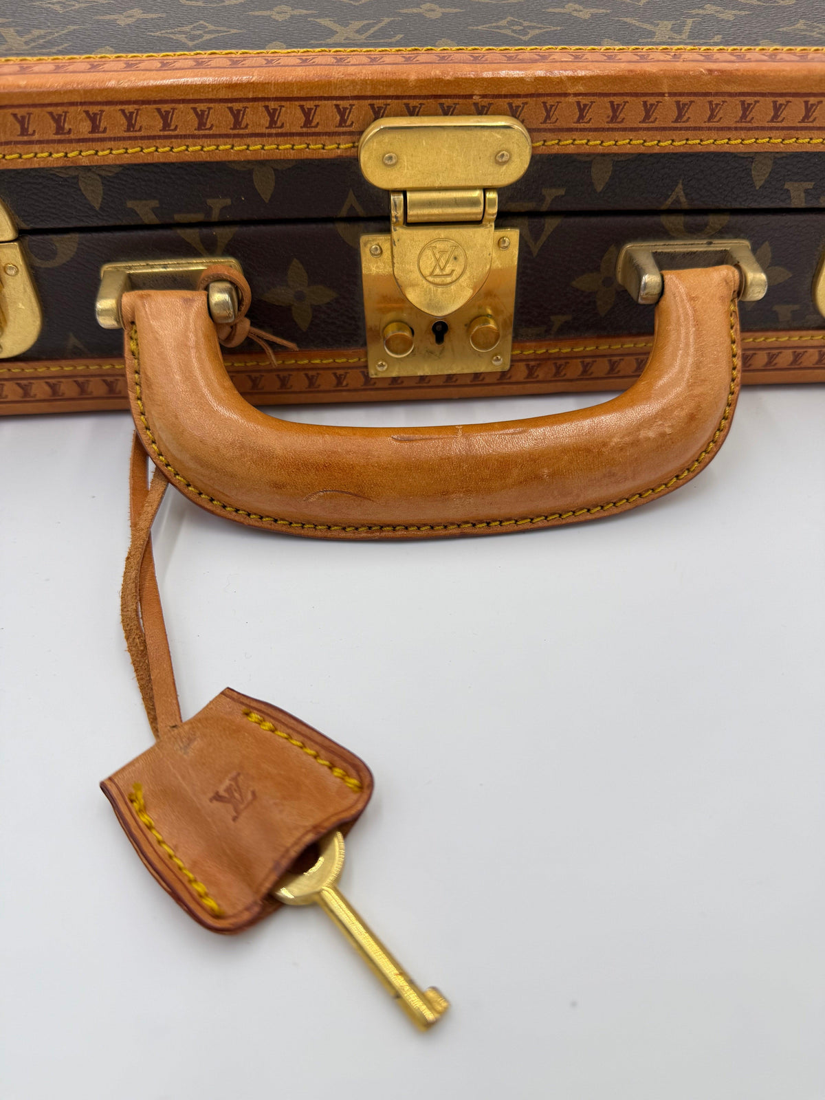 Louis Vuitton Vintage Monogram Président Classeur Briefcase